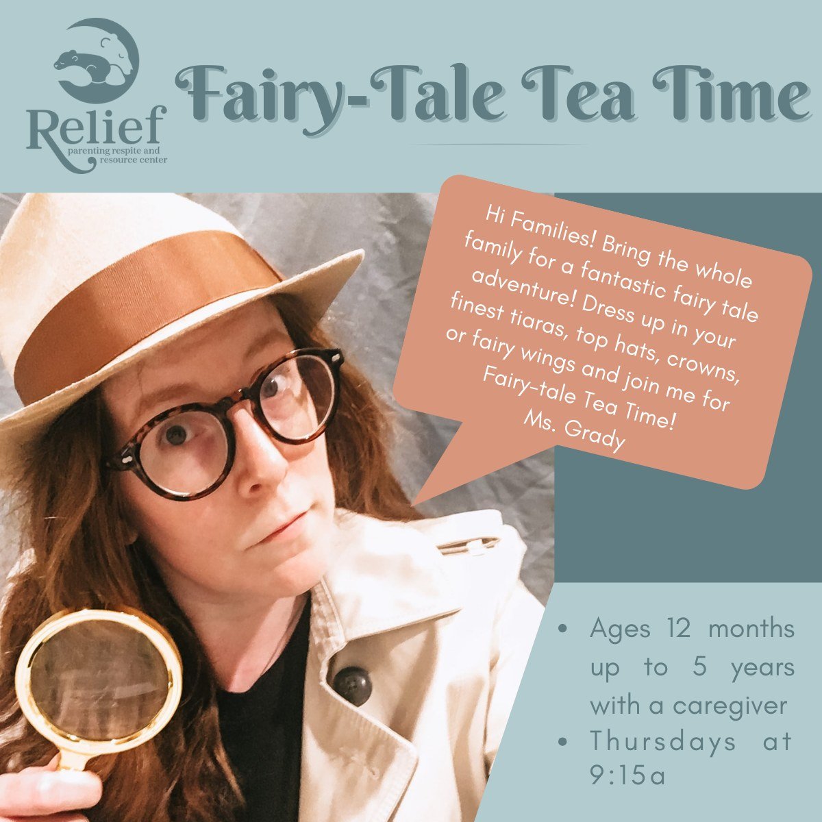 🌟 Step into the magic of Fairy-tale Tea Time! ✨✨ Join us every Thursday morning from 9:15-10:00 for an enchanting journey through storybooks and tea. Dress your little one in their finest tiara and dress, and let the fairy tales unfold! Don't miss o