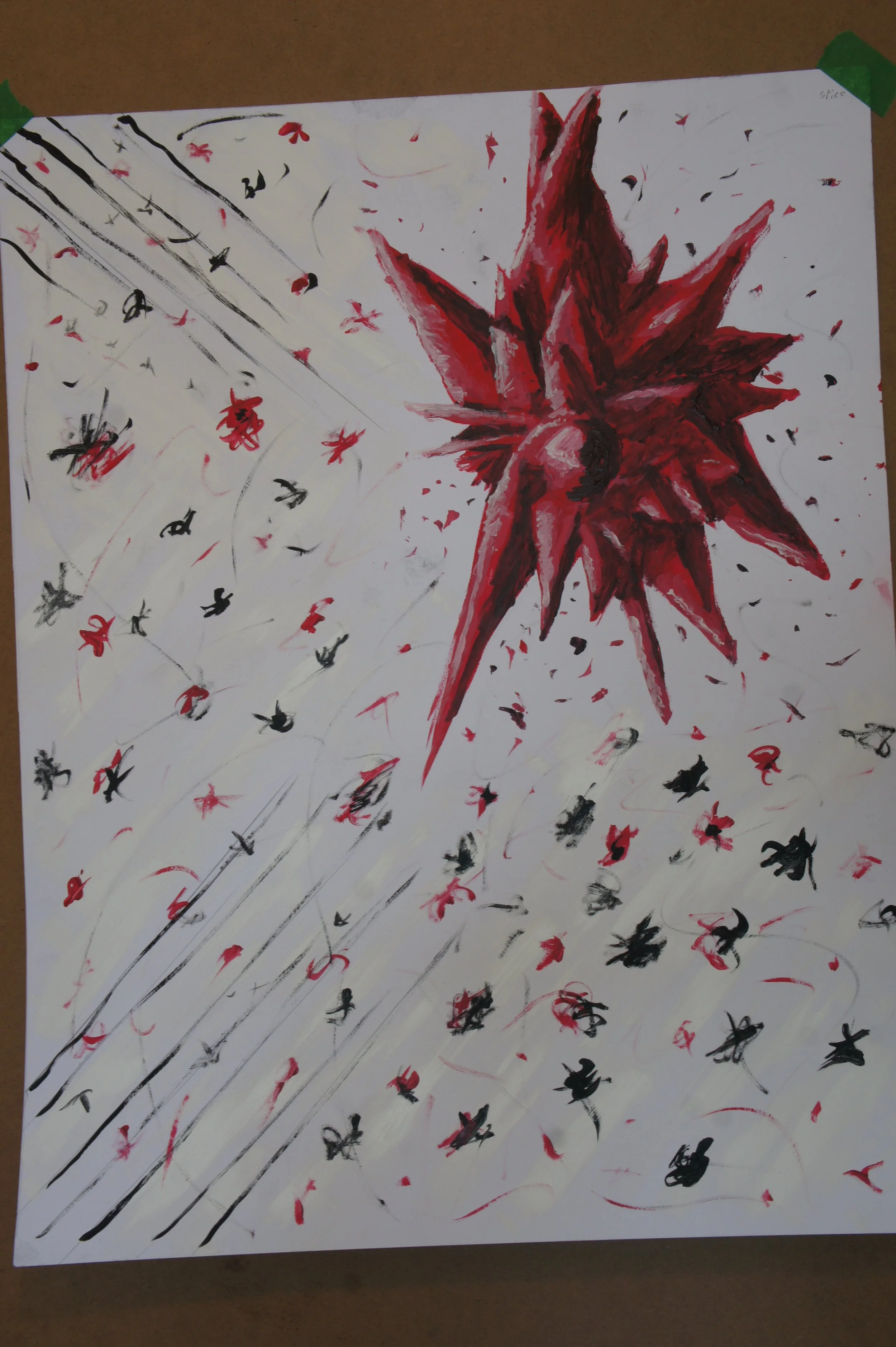 Taste Painting: "Spice" on Bristol Vellum
original: 23 in by 35 in