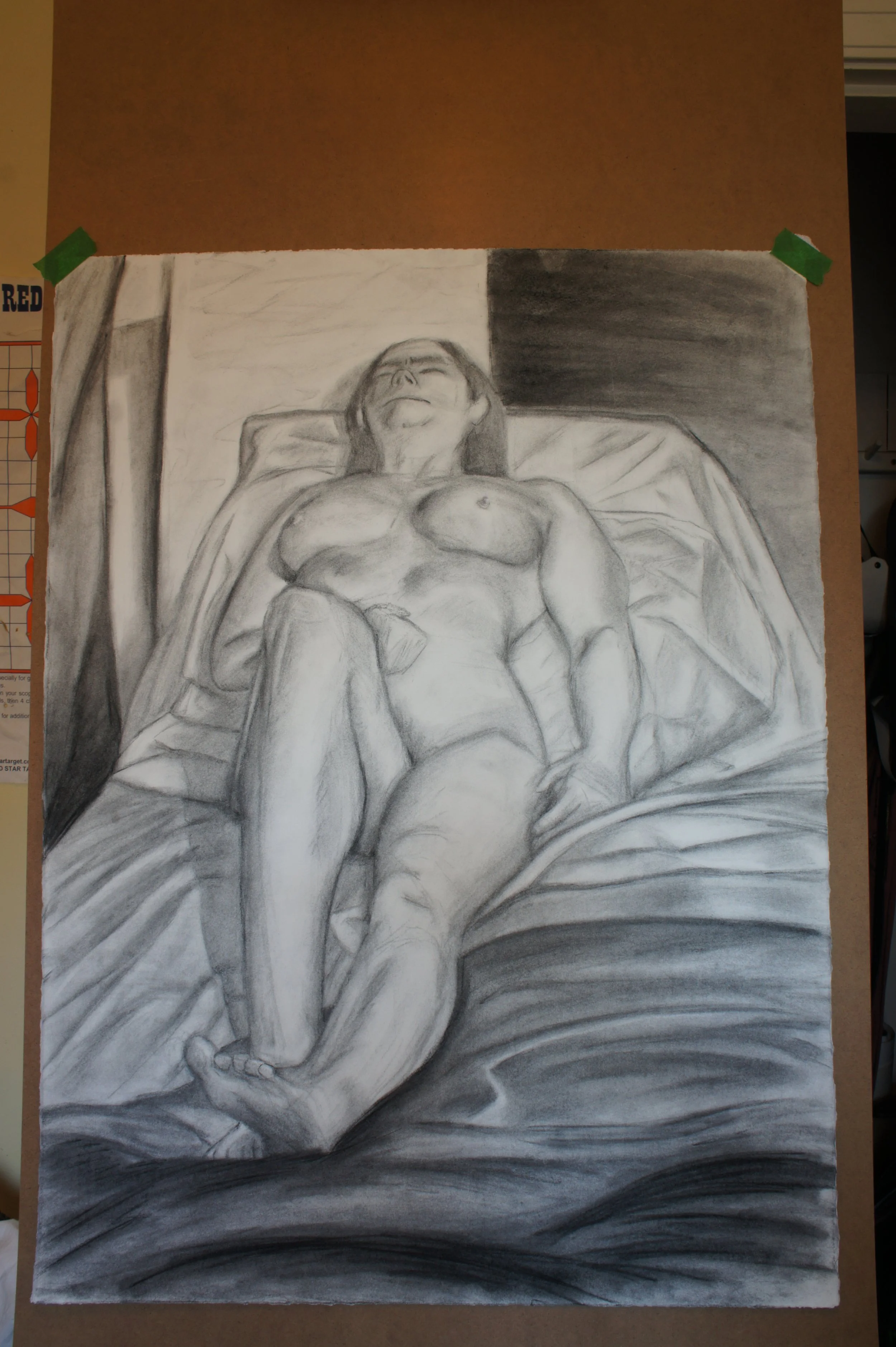 charcoal tonal study