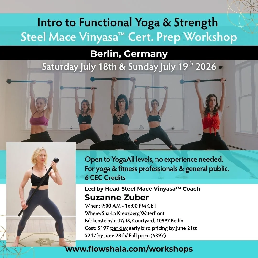Intro to Steel Mace Vinyasa