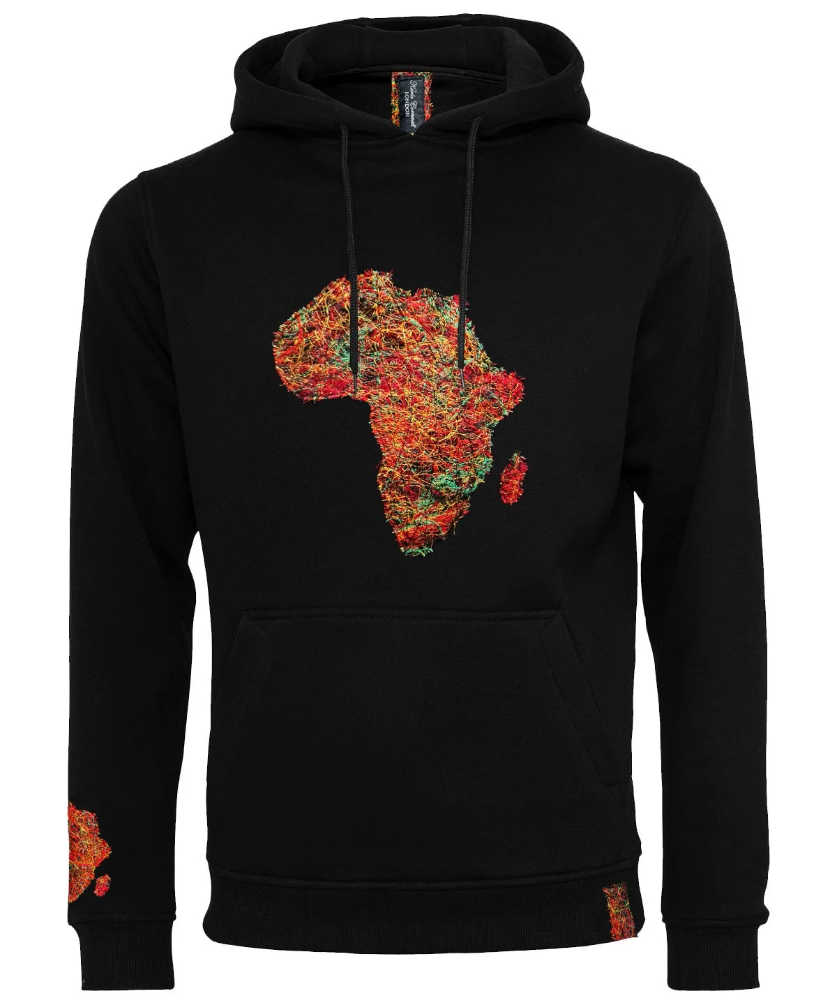Bespoke Threaded Africa Hoodie