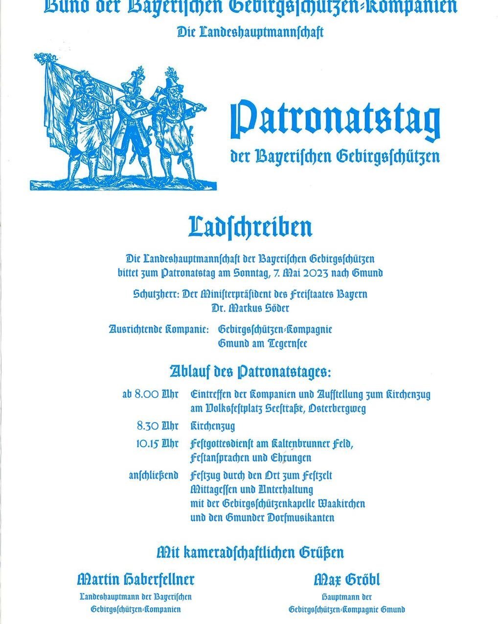 Patronatstag!