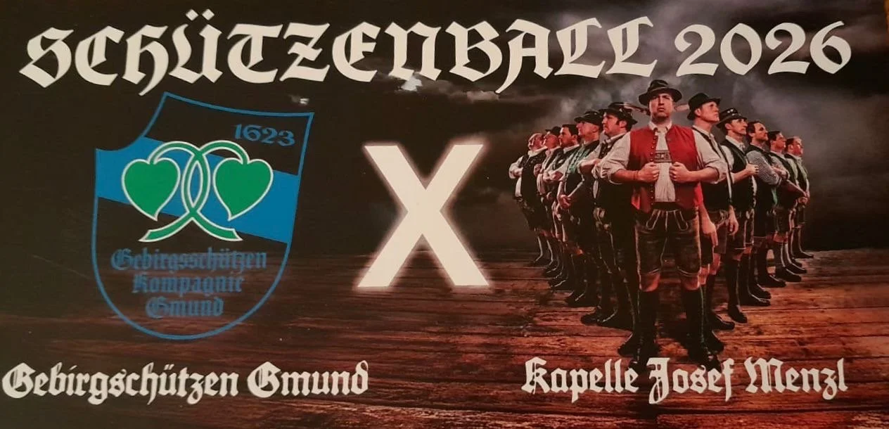 Schützenball der Gmunder Gebirgsschützen