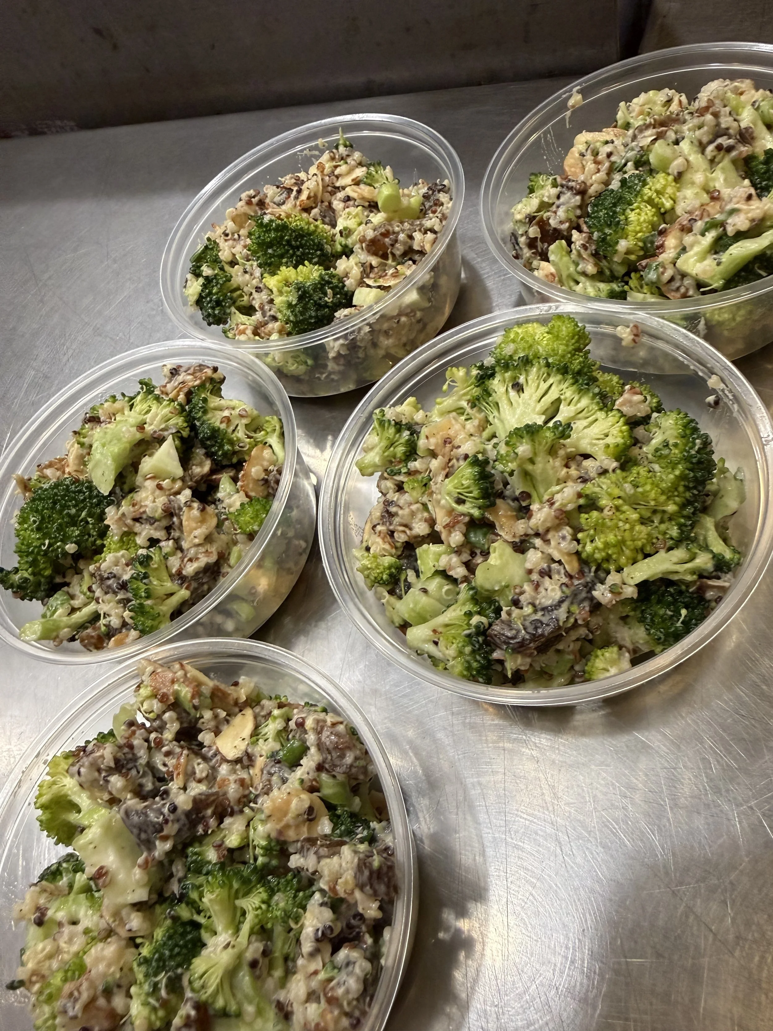 Almond, Apricot, &amp; Broccoli Salad