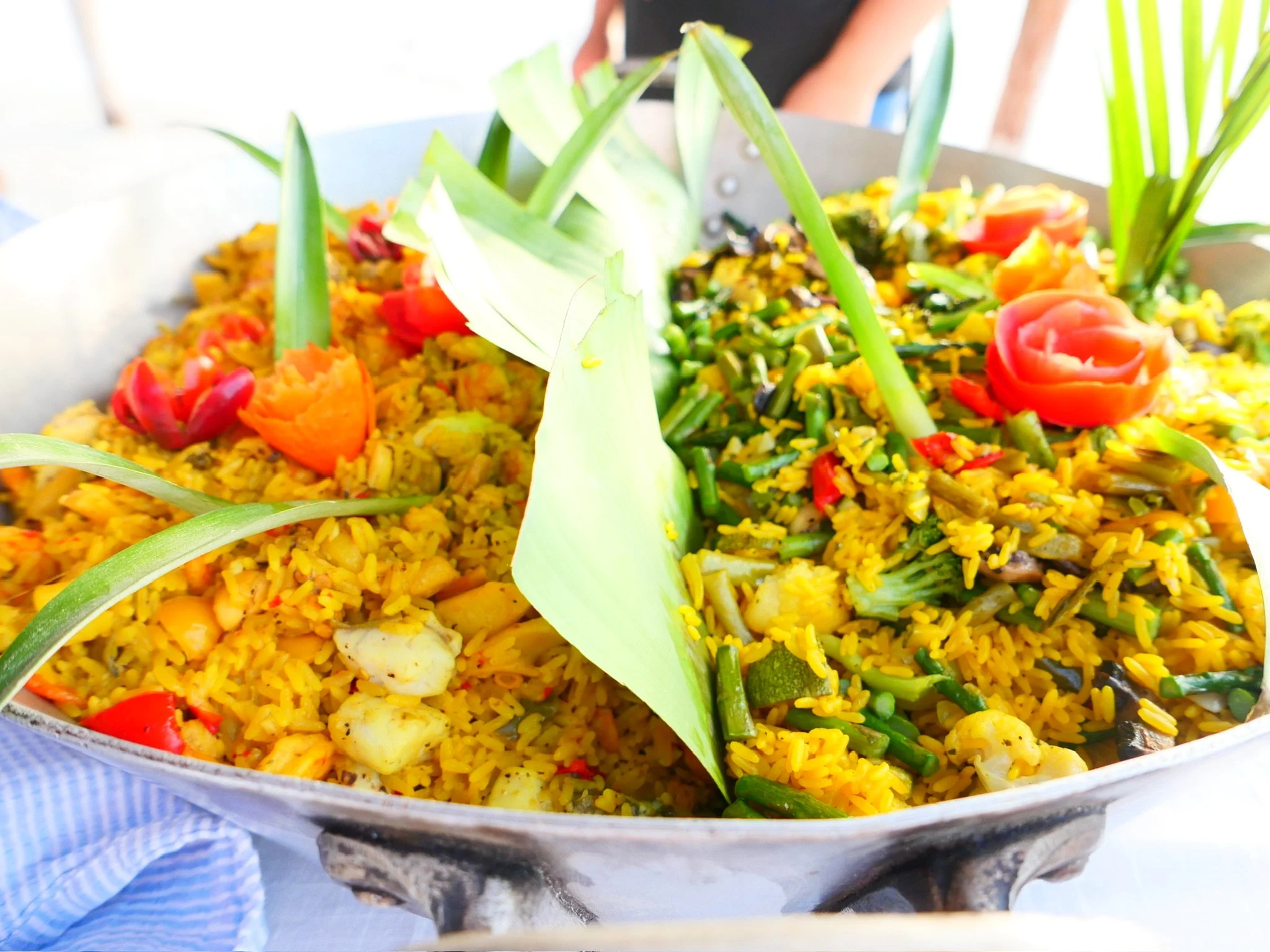 Food served at breathe yoga's mexico retreat