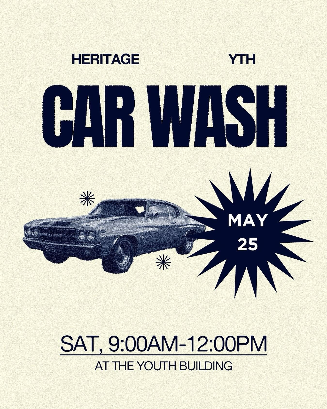 FUNDRAISER EVENT‼️

If you haven&rsquo;t raised all your money for camp, DON&rsquo;T WORRY! May 25th we will be having our annual CAR WASH @ 9AM - 12PM! 🧼 ALL money will be going directly to your camp OR to our camp fund for the summer. Invite your 