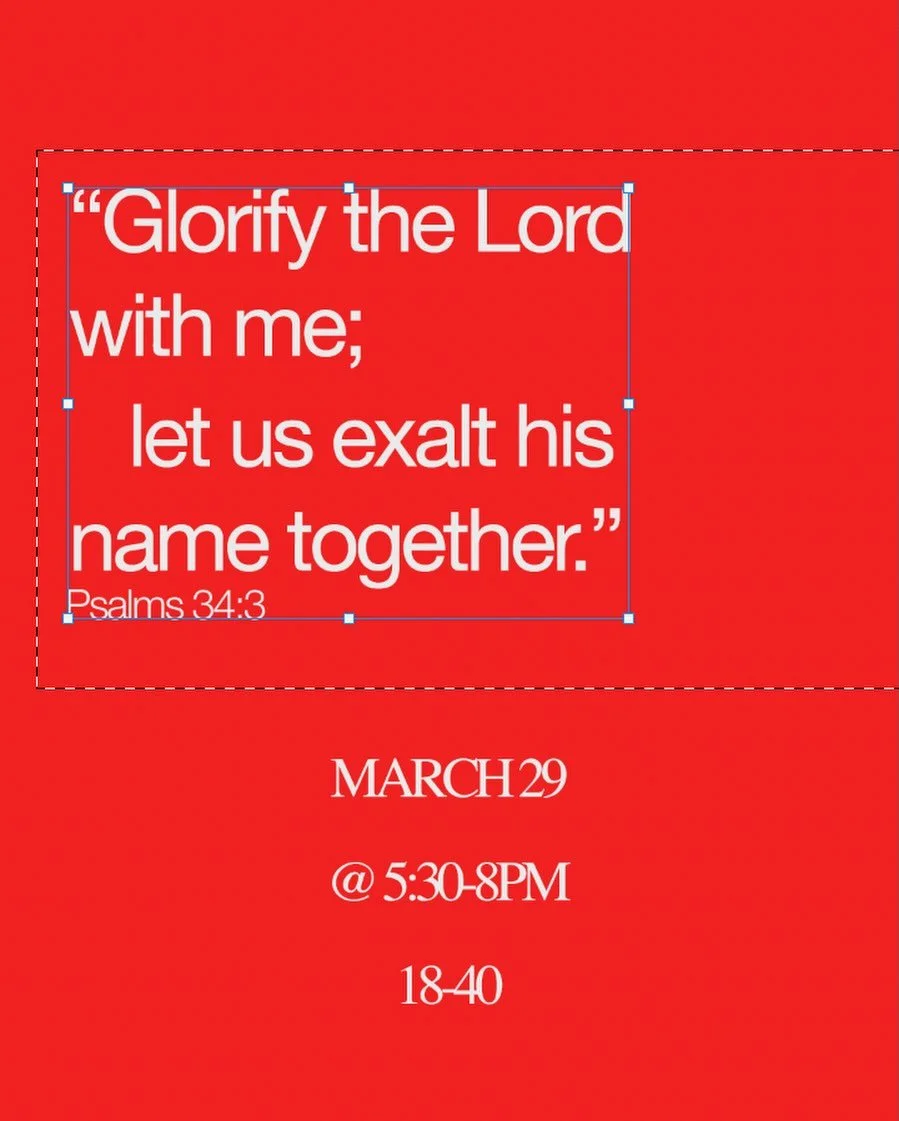 our next WORSHIP NIGHT is March 29th!! we are so expectant for what God is going to do in the room and we want you to come!!! <3

open for anyone and everyone in the ages of 18-40 and childcare will be provided!

click the link in our bio for more