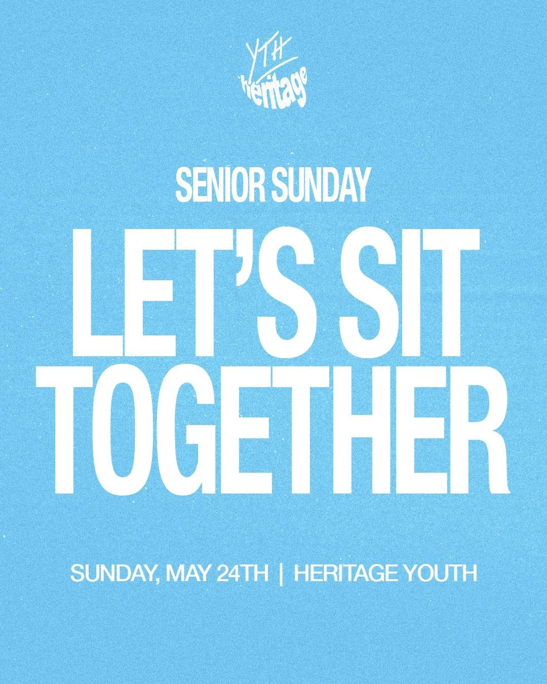 SENIOR SUNDAY IS ALMOST HERE 🎓🙌

Let&rsquo;s show up BIG for our seniors and sit together as a youth to support them! 🫶💙

📅 Sunday, May 24th

Bring your Bible &amp; notebook 📖✍️

AND&hellip; we&rsquo;ve got ice cream for everyone 🍦🔥

Don&rsqu