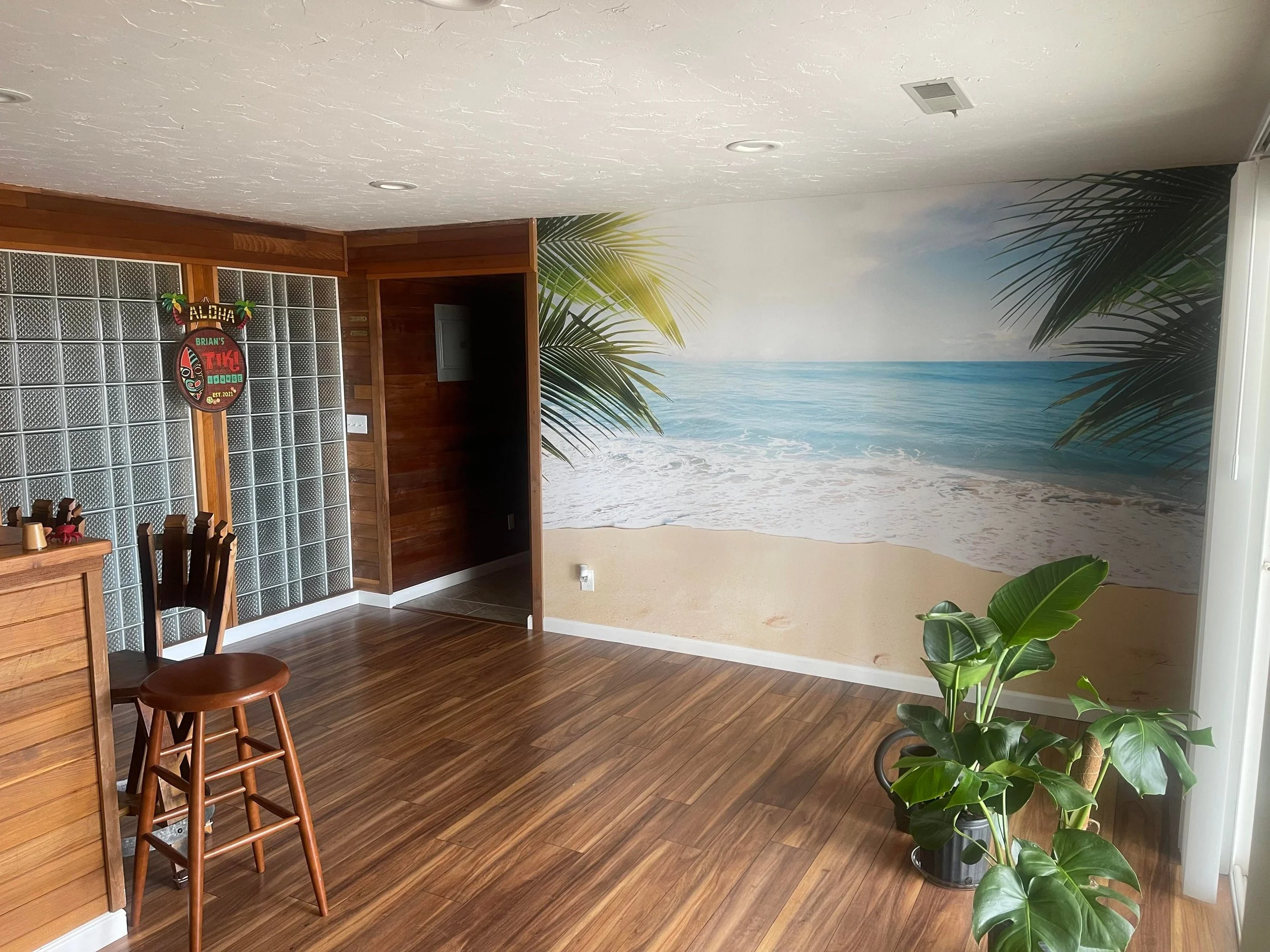 Beach Scene Graphic Wall Wrap