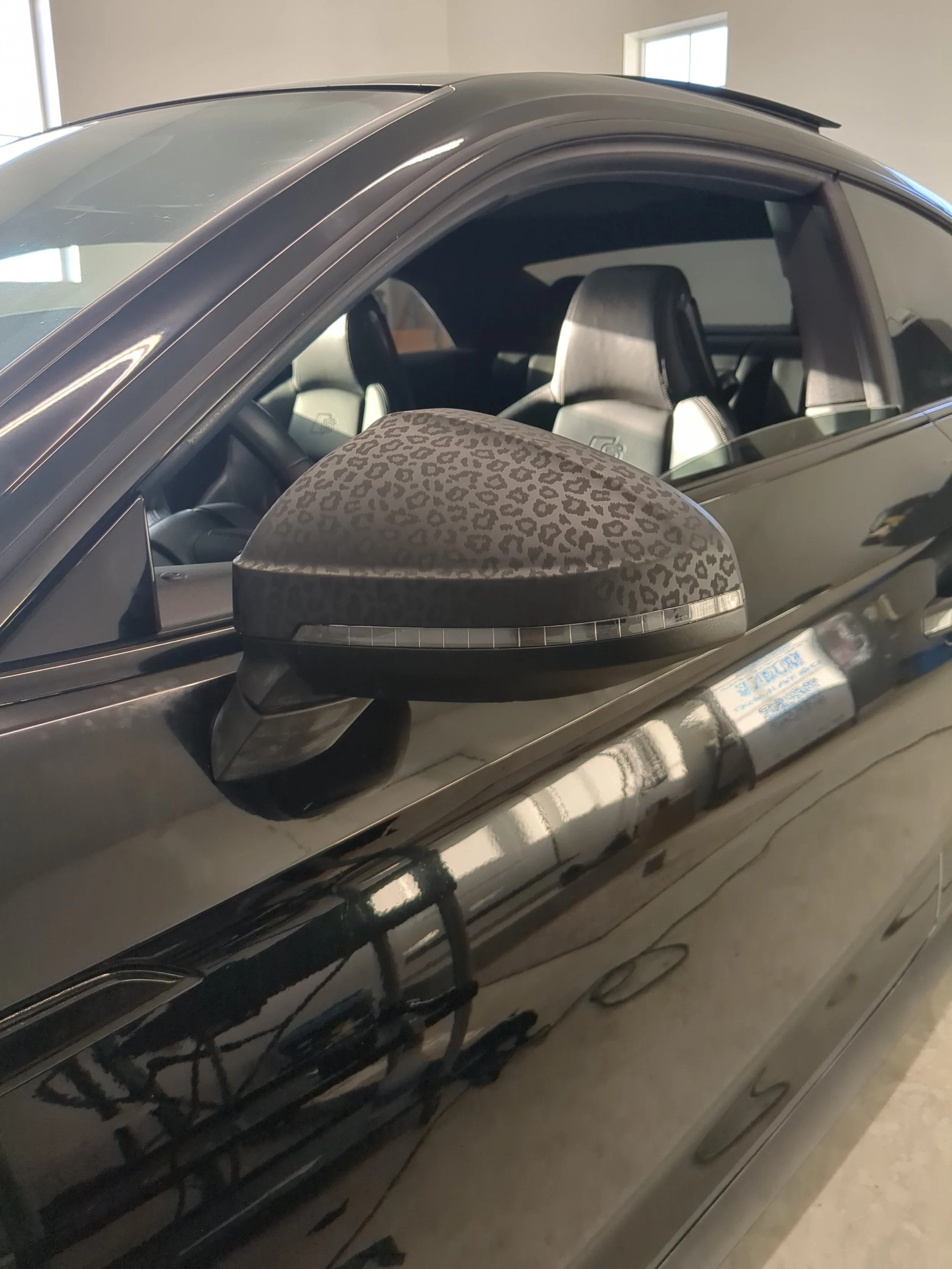 Cheetah Vinyl Wrap Accents + Light Tint | Audi S5