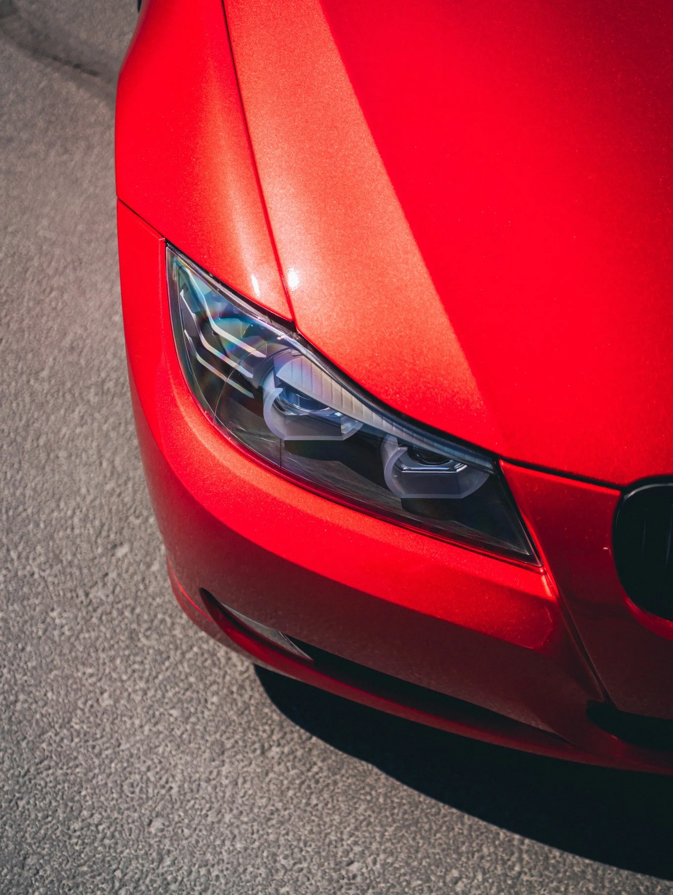 Candy Fire Red Color-Change Wrap | Bmw 335i :: Meraki | Modify. Restyle ...