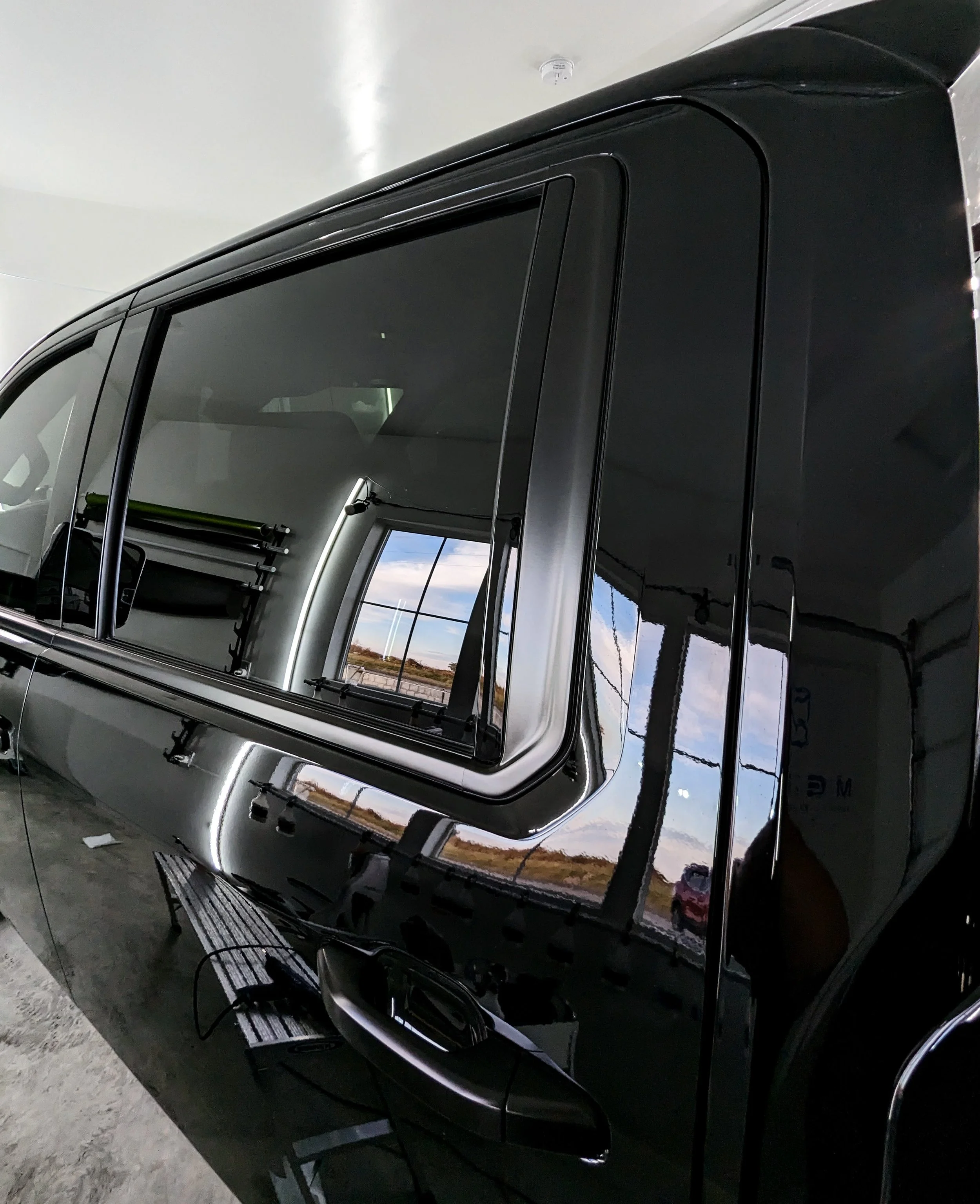 Satin Black Partial Chrome Delete | GMC Denali HD