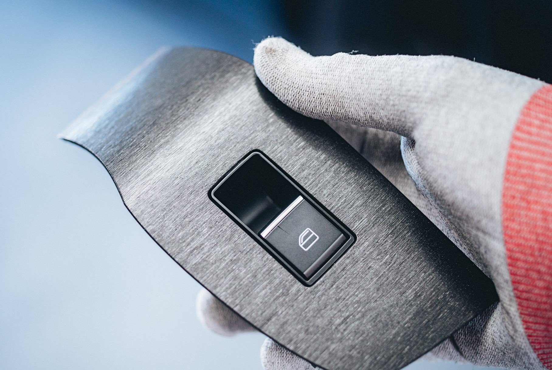 Brushed Aluminum Interior Wrap | Mazda Hatch