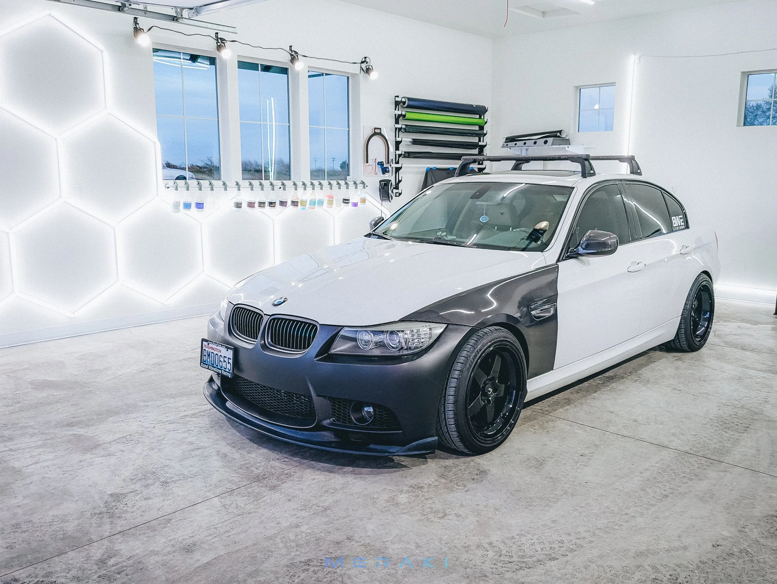 Carbon Fiber Fenders + Mirrors