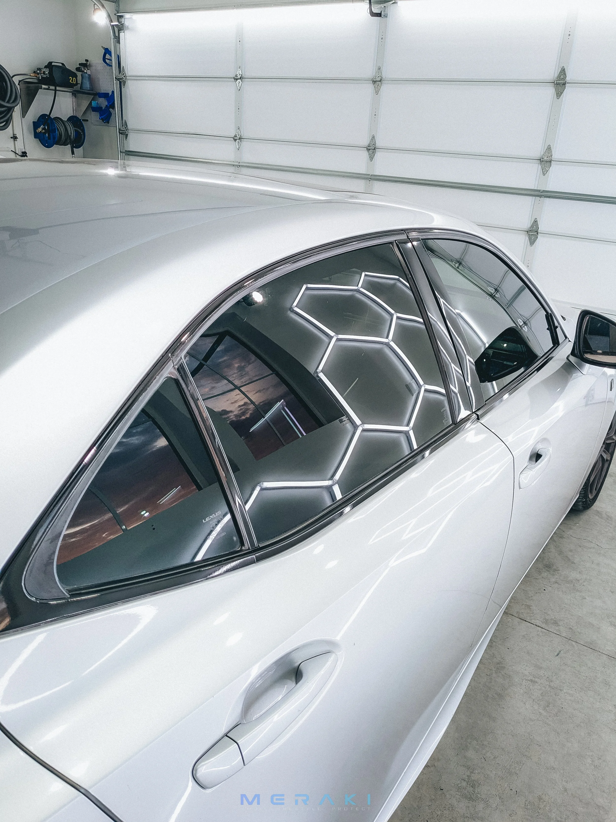 Gloss Black Window + Grill Surround Chrome Delete | Lexus Is250