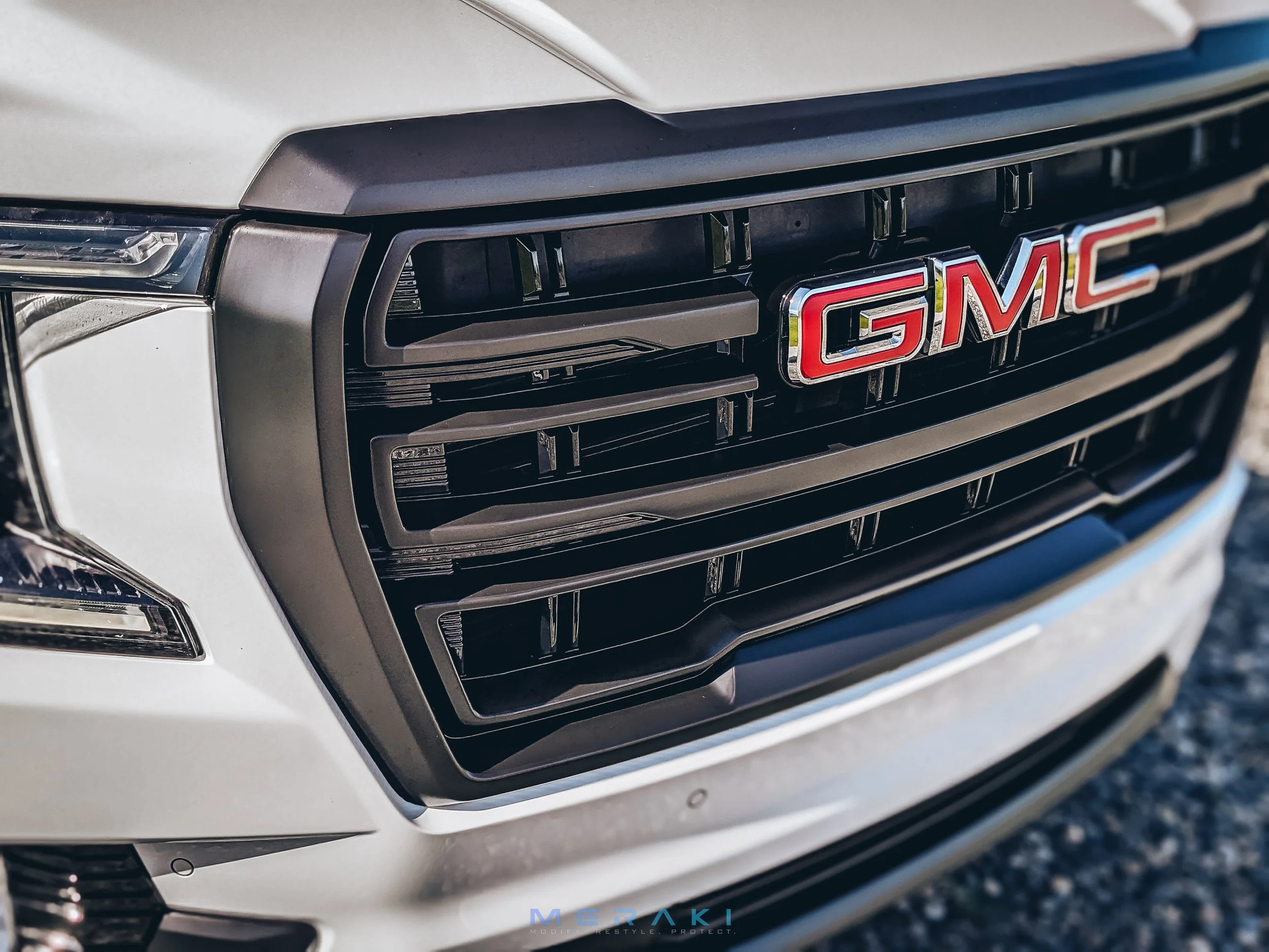 Satin Black Chrome Delete | GMC Yukon Denali