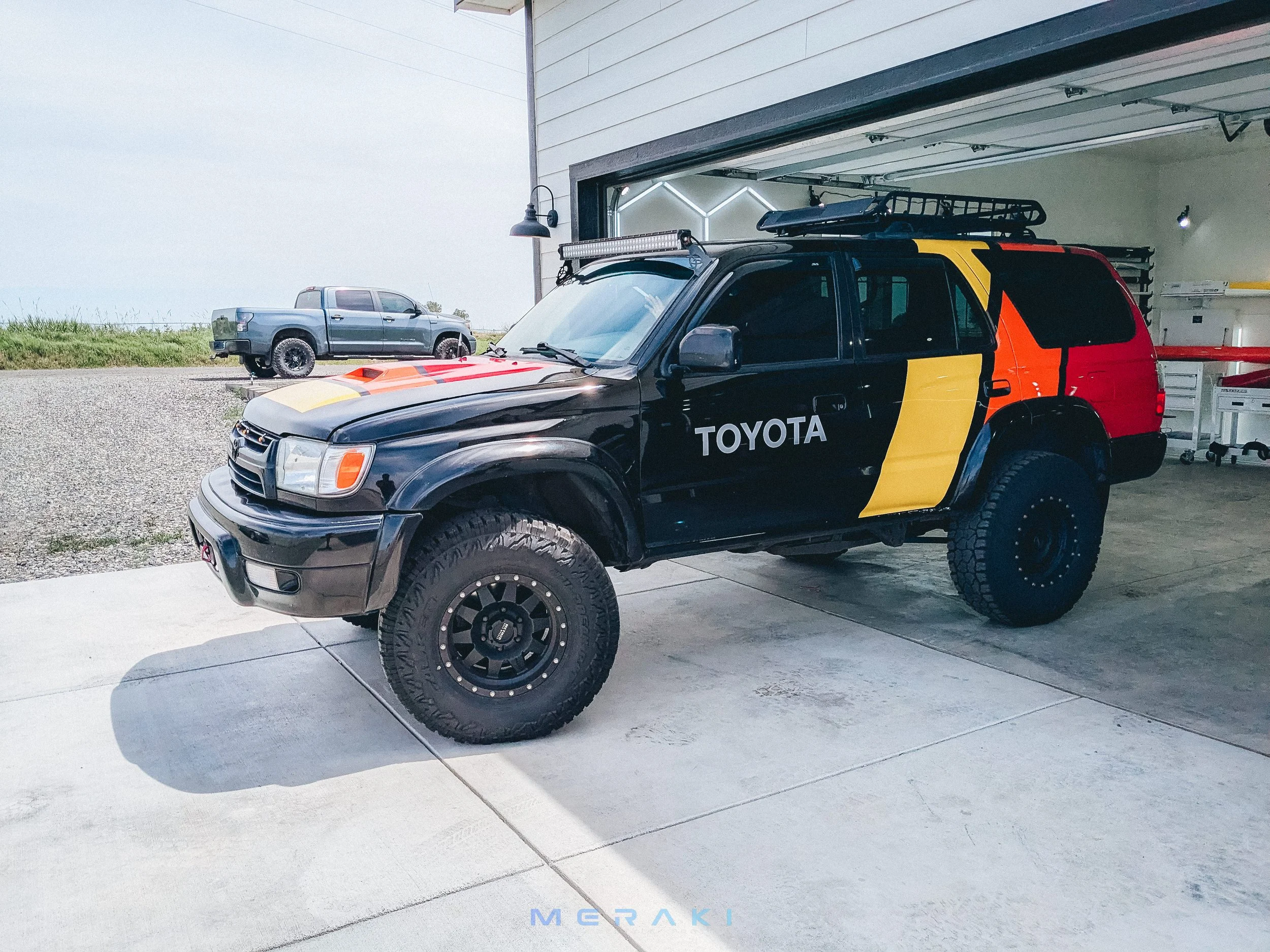 Custom Vintage Toyota Racing Style  | Toyota 4Runner