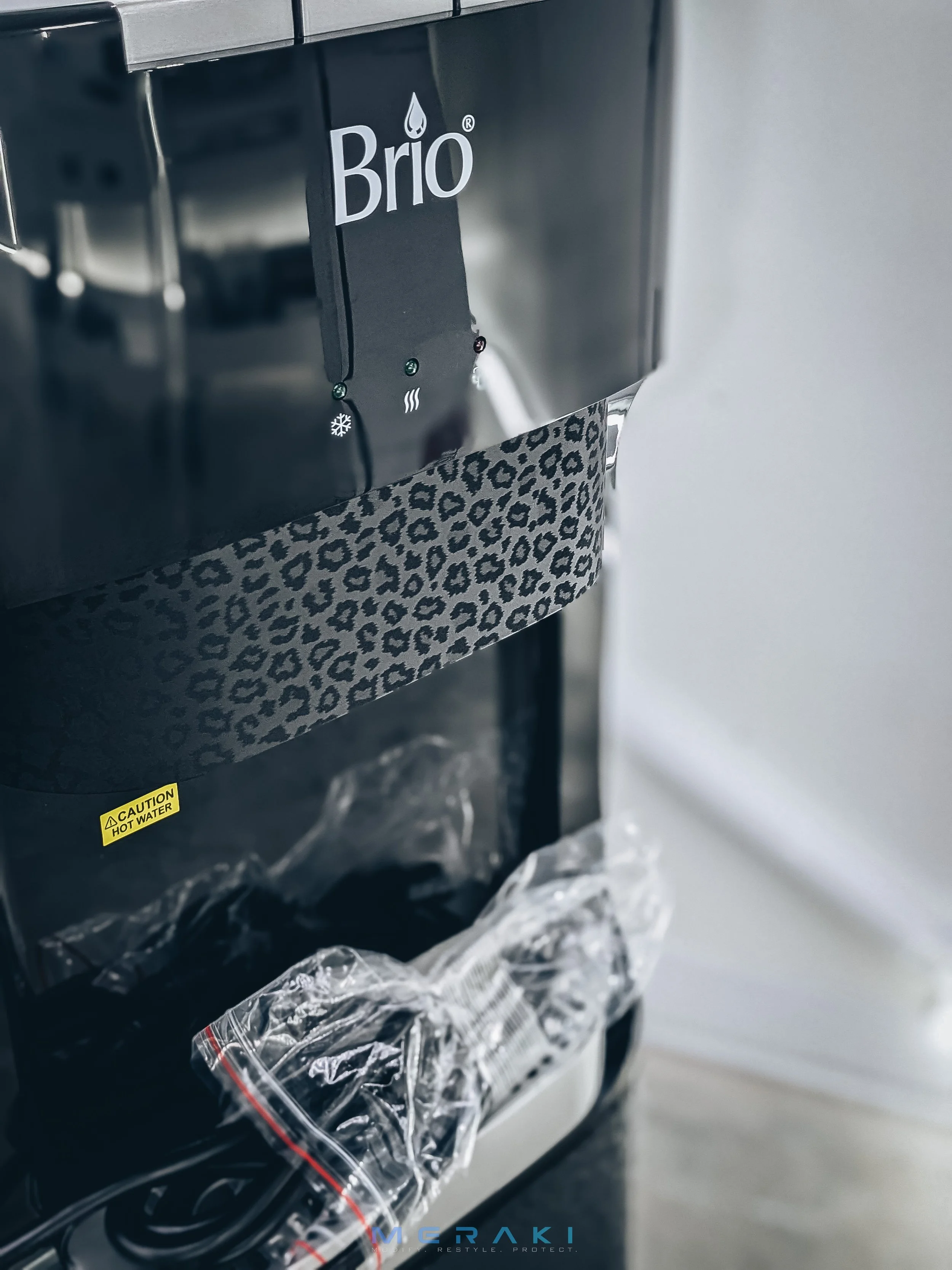 Cheetah Brio Water Cooler Vinyl Wrap | Brio 400