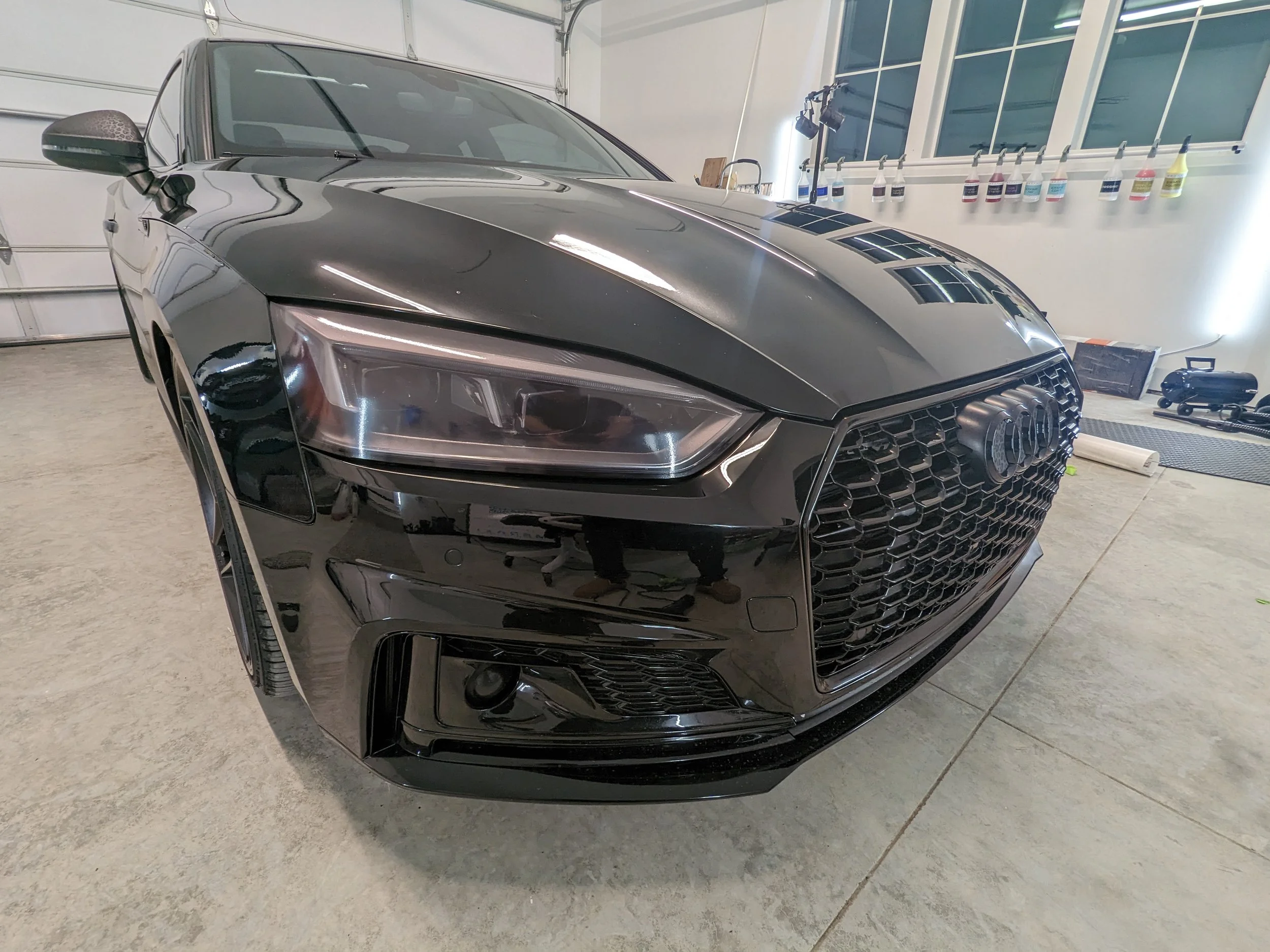 headlight tint vinyl wrap