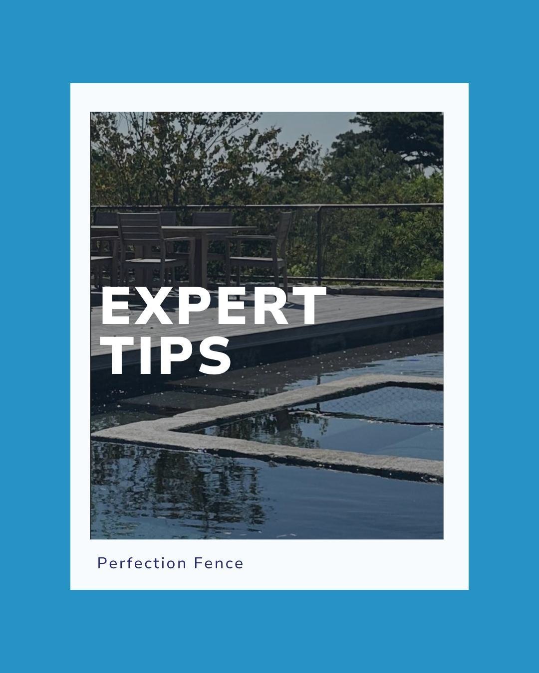 ⭐️Expert Tip⭐️
ㅤ
From #AMPclient @perfectionfence:
ㅤ
Safety meets aesthetics! Ensure your pool area is secured with a fence that not only keeps everyone safe but also adds a pleasing touch to the eye. Dive into safety and style!
ㅤ
#AMPlify #SummerIsC