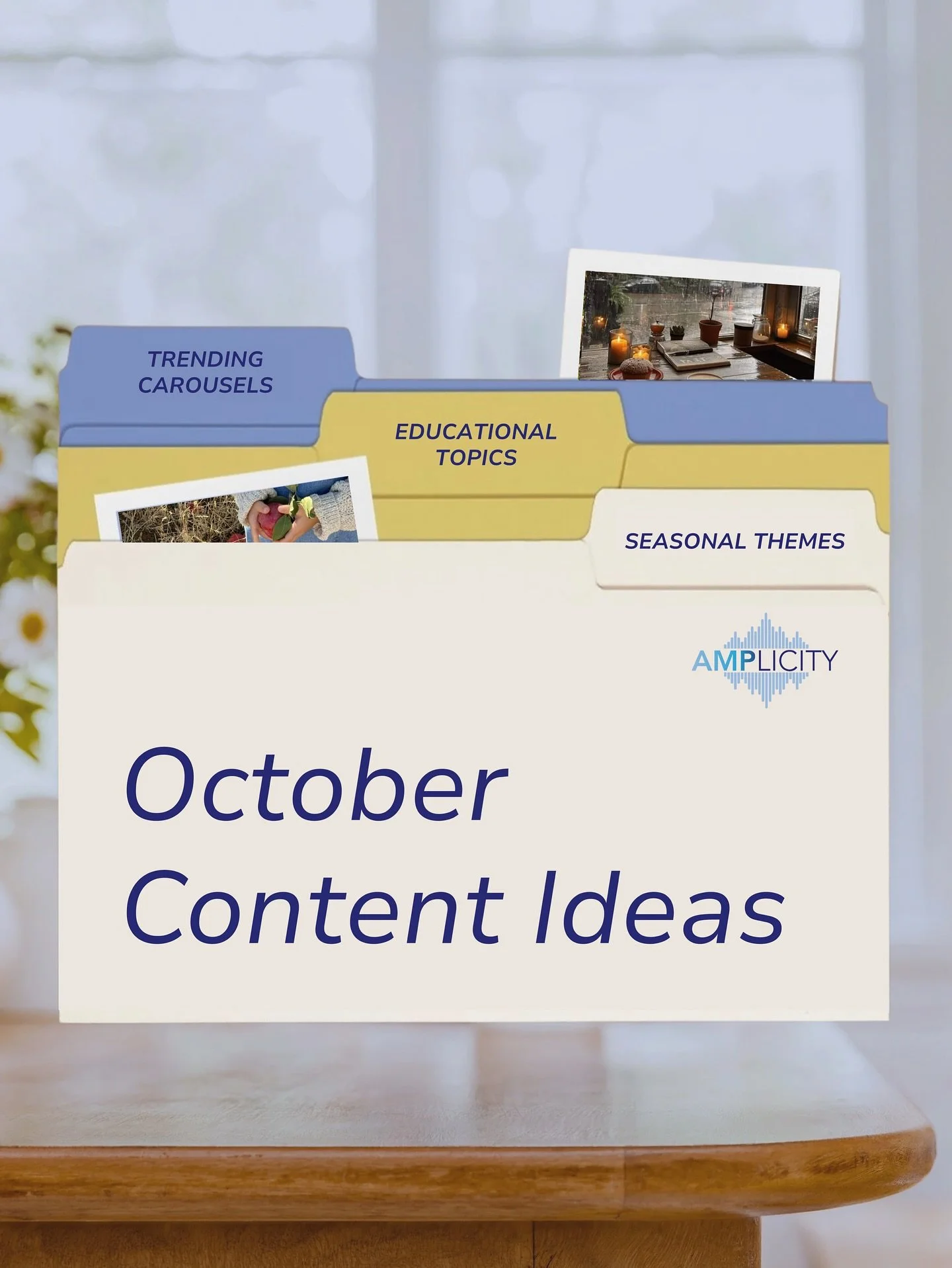 October 1st is less than a week away, so don&rsquo;t wait until the last minute to plan your posts! 

Need ideas fast? We&rsquo;ve got you covered with seasonal content inspo to keep your feed fresh all month long. 

Save this carousel for when you&r