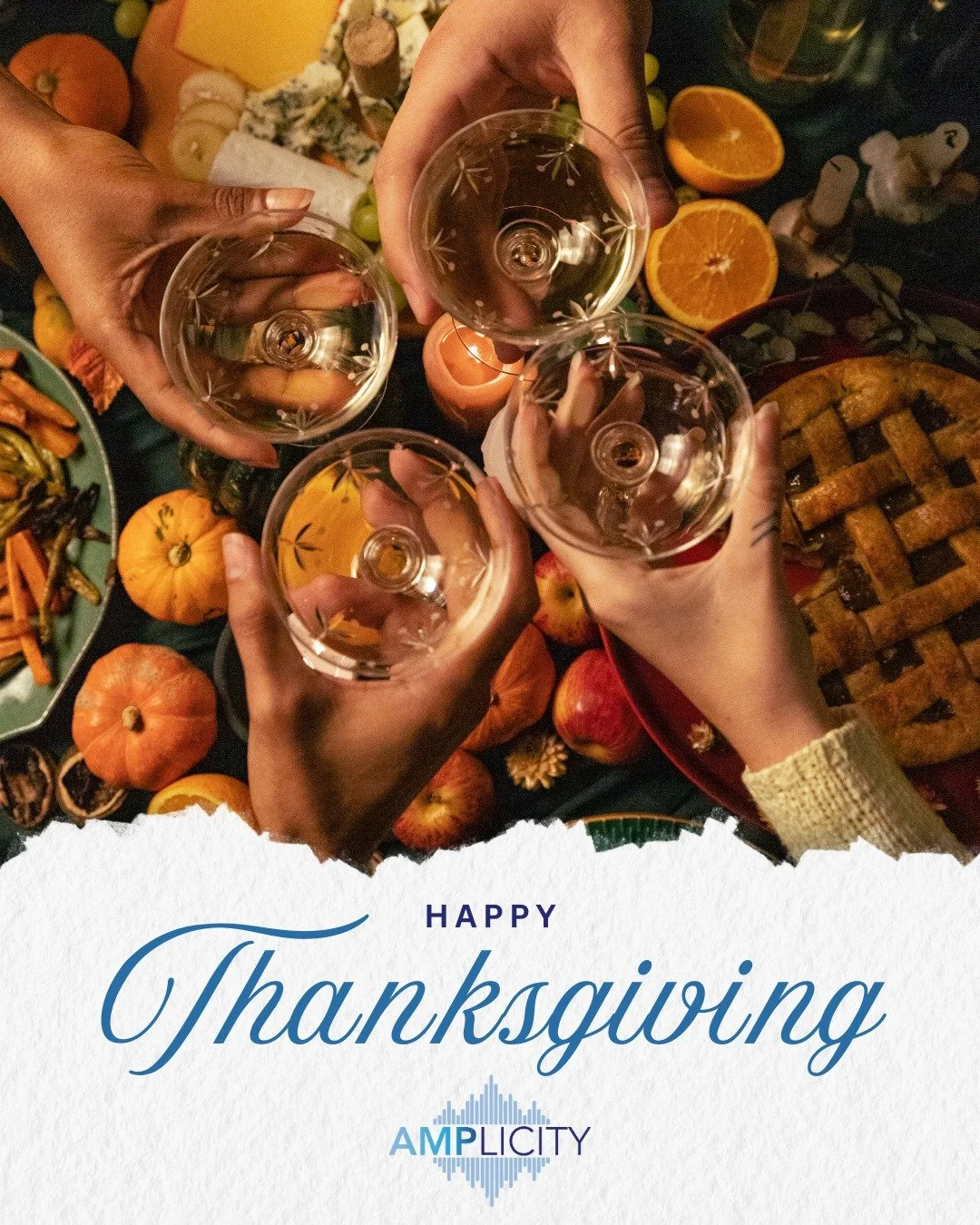 Today we&rsquo;re especially grateful for our clients: the visionaries, the builders, and the brands who trust us to help amplify their impact. Thank you for your partnership, collaboration, and confidence. Wishing you a warm and meaningful holiday. 