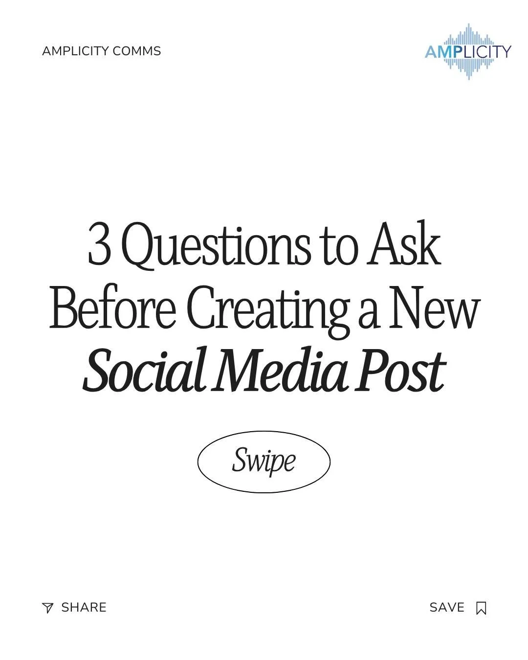 Posting consistently matters, but posting with intention matters more. Without a clear goal, audience, and next step, even well-designed content can end up filling space instead of driving progress. These questions are not meant to slow you down. The