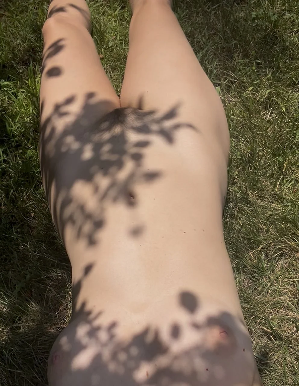 KATHARINA KIEFERT 
"Touching Grass" 2025,
 Inkjet print on Baryta paper,
 7 x 5 3/4 inches,
Unique