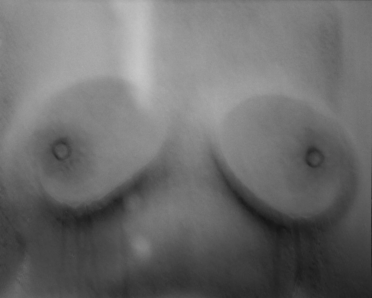 
KATHARINA KIEFERT 
"Soft Symmetry" 2025,
Inkjet print on Baryta paper,
12 1/2 x 17 inches (paper),
Unique