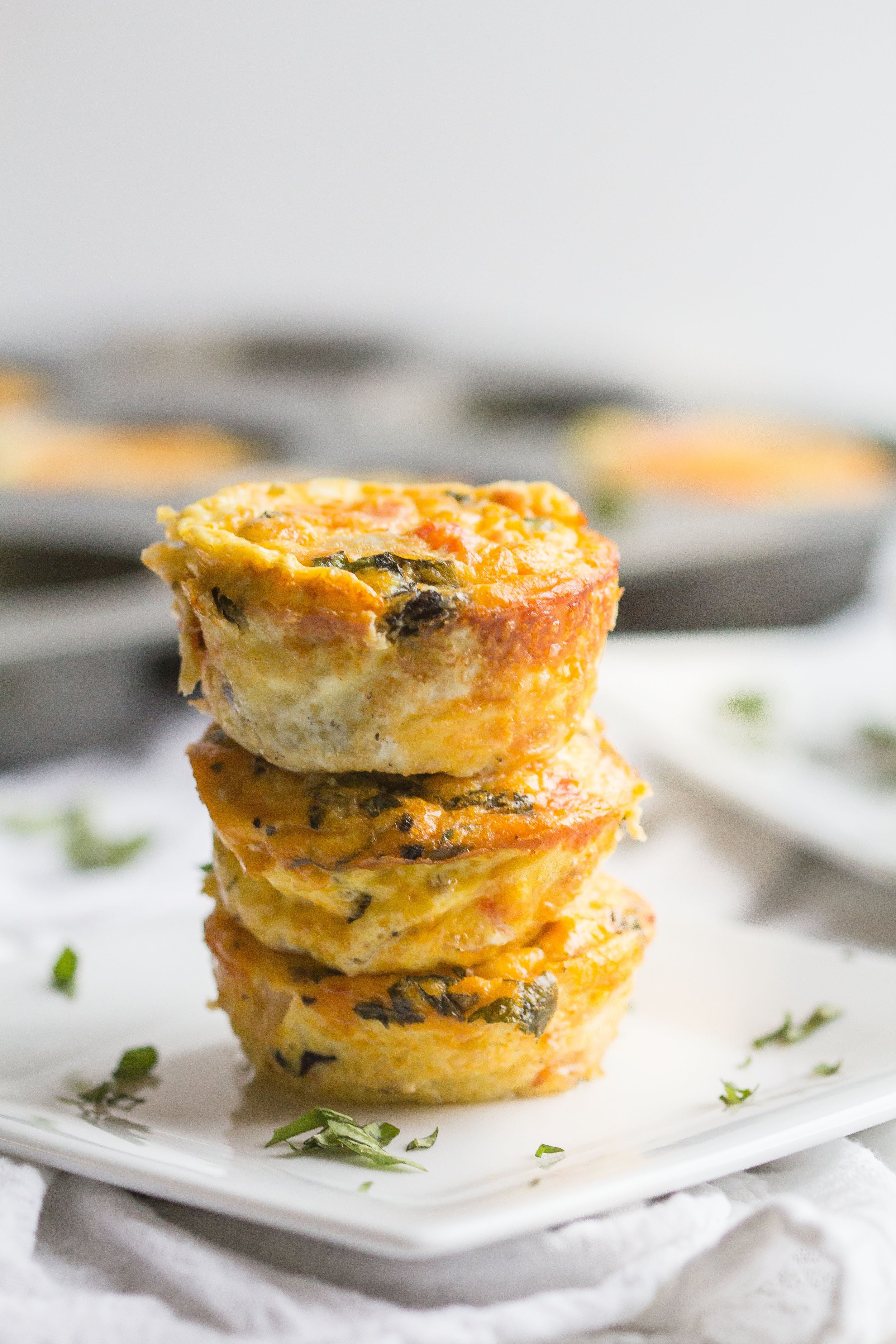 Morning Mercies [and a recipe for Caprese Baked Egg Cups] — Sarah J. Hauser