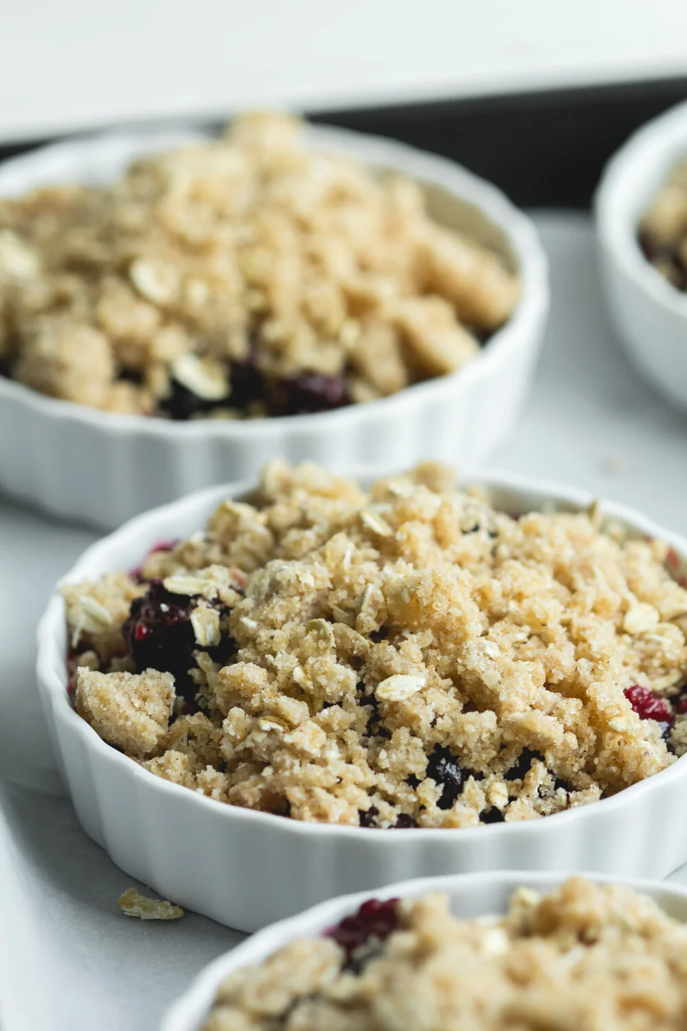 Ina Garten's TriBerry Crumbles — Sarah J. Hauser