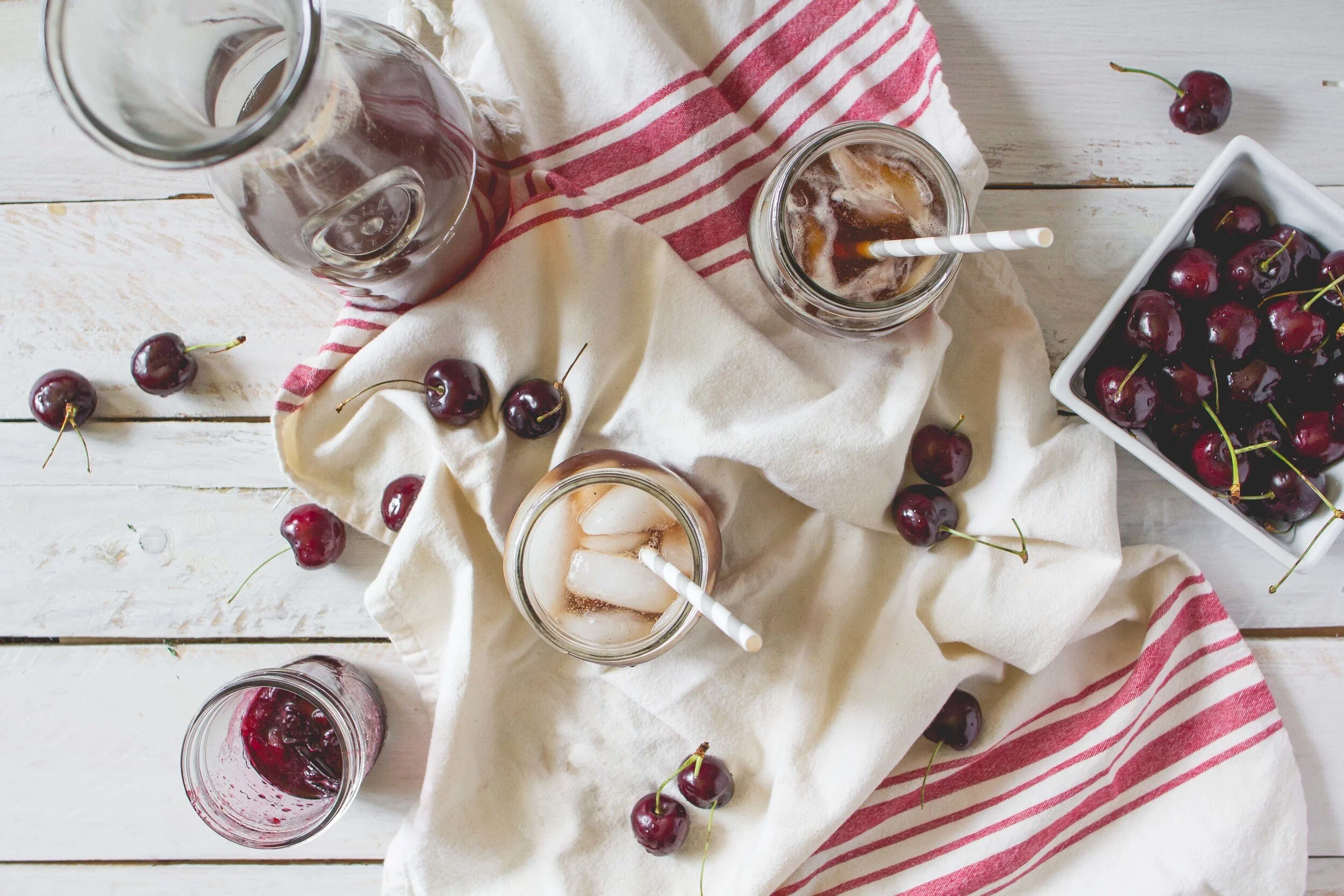 Sarah Ice Tea Cherry Vanilla Iced Tea — Sarah J. Hauser