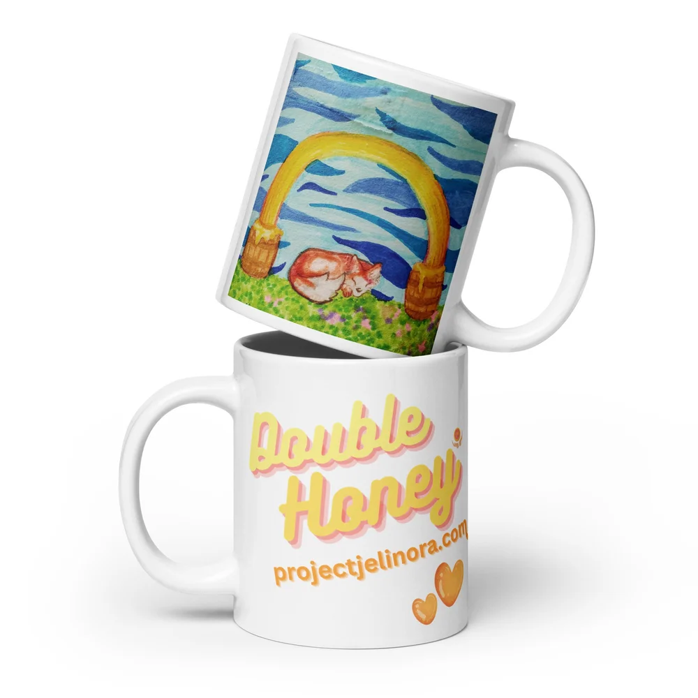 Giant Double Honey album cover mug  project jelinora