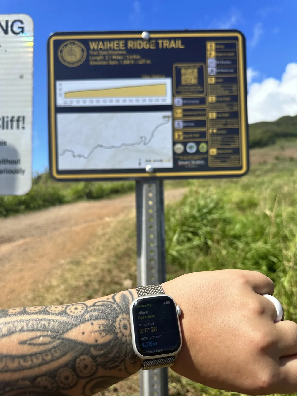 Finished the hardest hike of my life