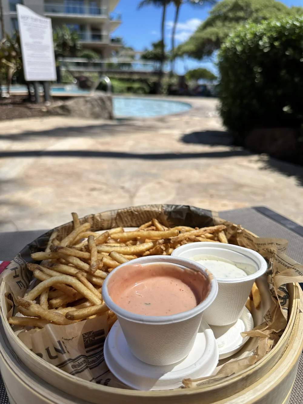 Fries with thousand island hit different