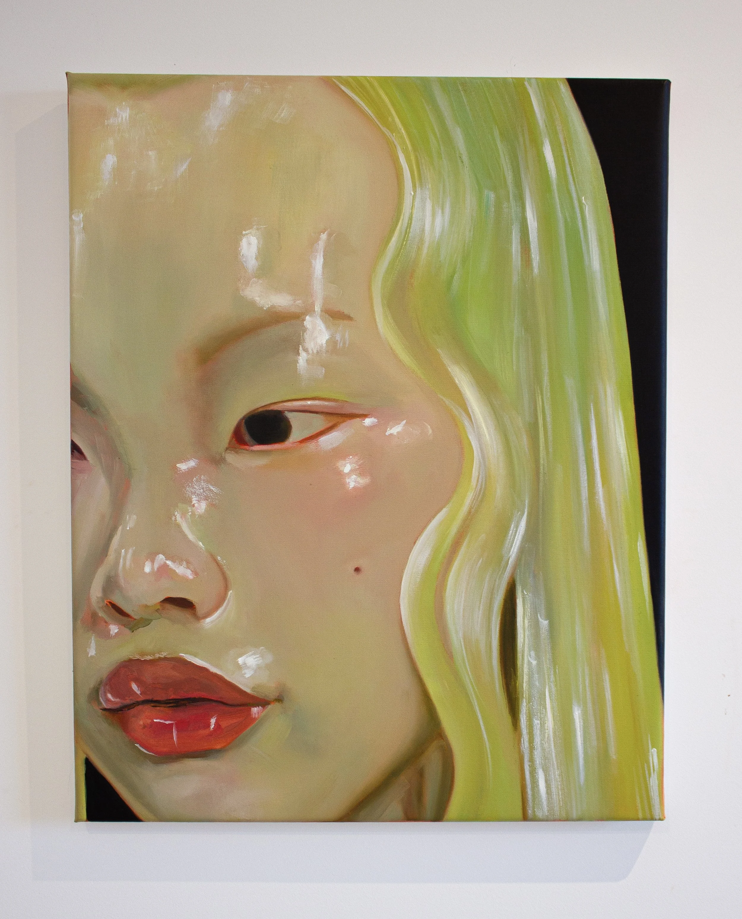 Mina, 2025. 16 x 20 inches, oil on canvas.