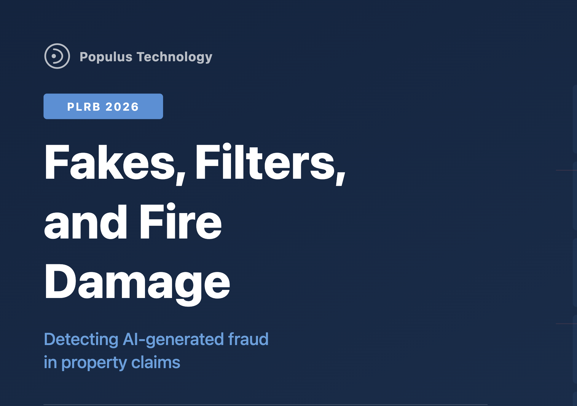 Fakes, Filters, and Fire Damage: Detecting AI-Generated Fraud in Property Claims