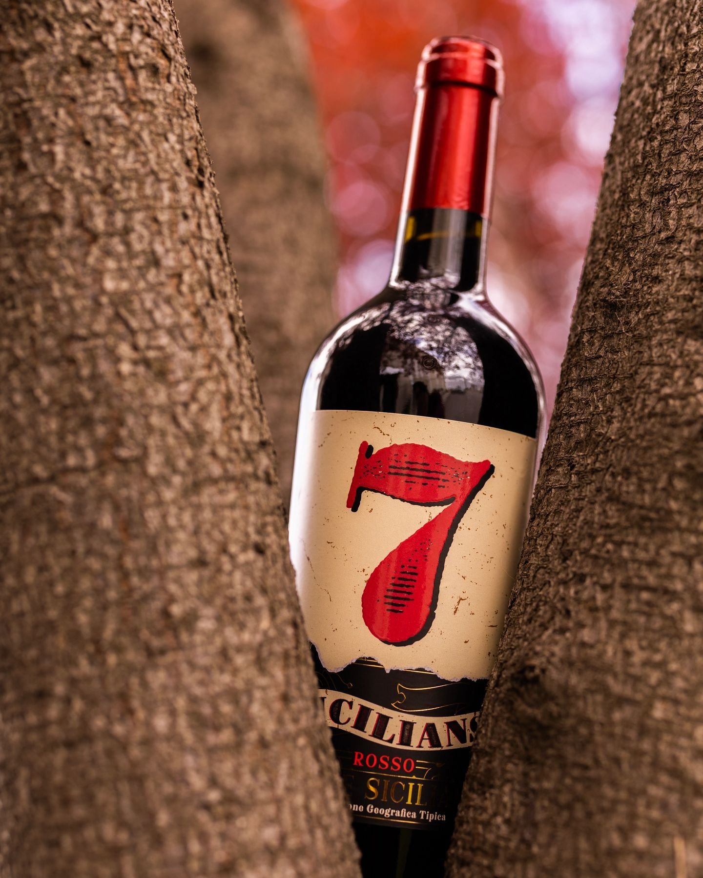 🍷Unleash the sommelier within you as we explore the art of savoring the captivating 7 Sicilians Rosso Terre Siciliane! This Sicilian blend charms with its deep purple-red hue and a captivating plum, cherry, and chocolate bouquet. 
 
🍇 Pop the cork 