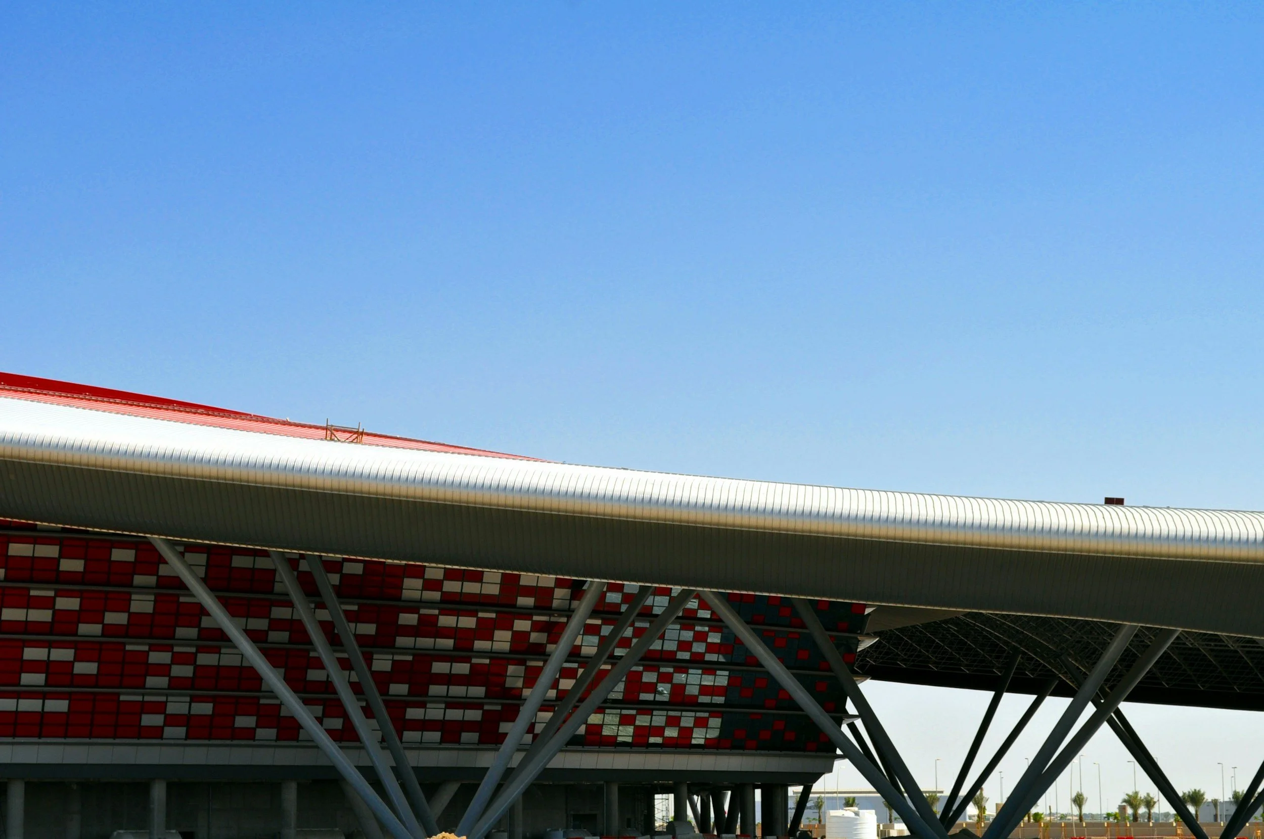 sports venue roofline