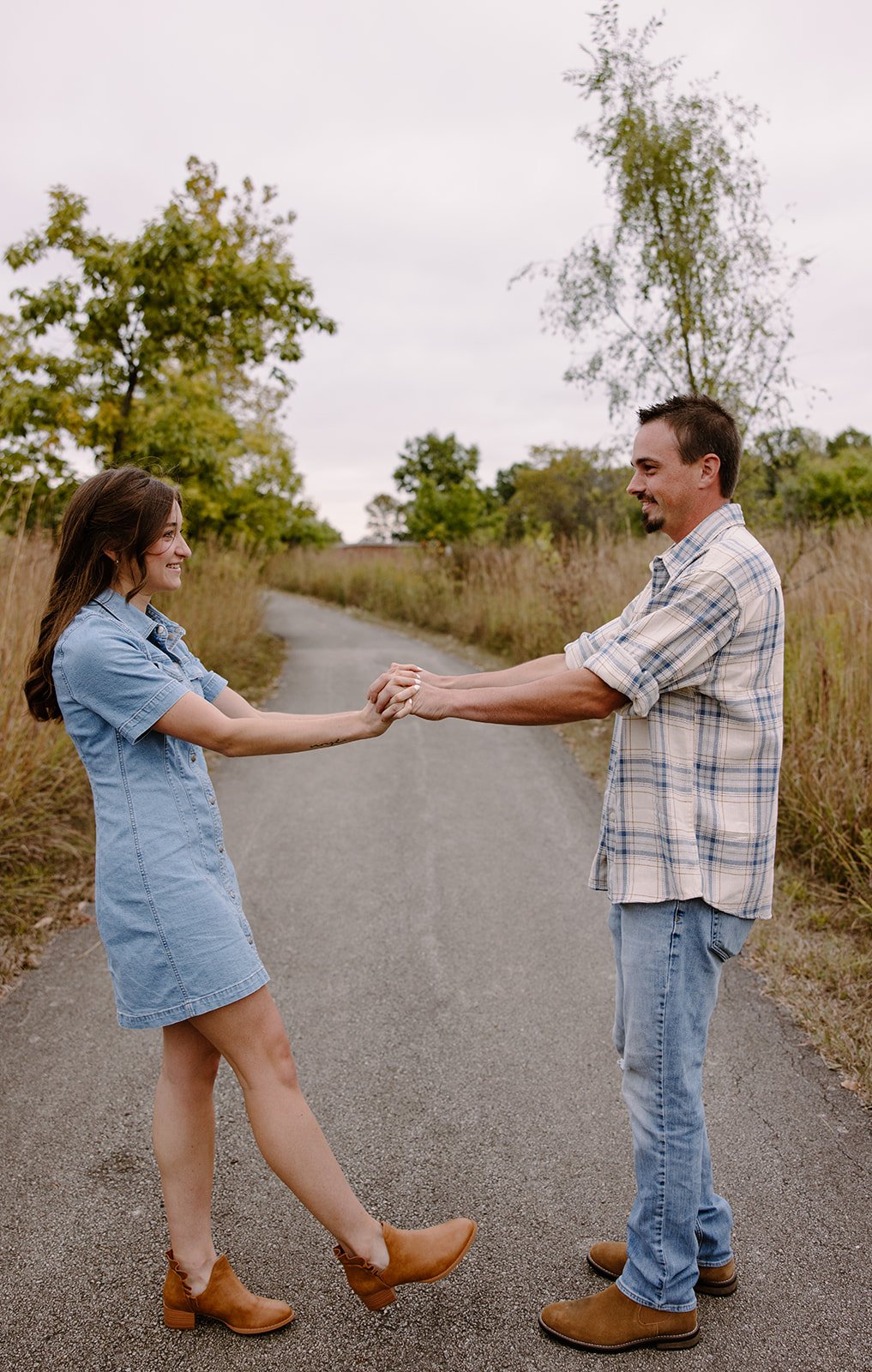 Carmel, Indiana — Ryan and Kiersten Engagement Session