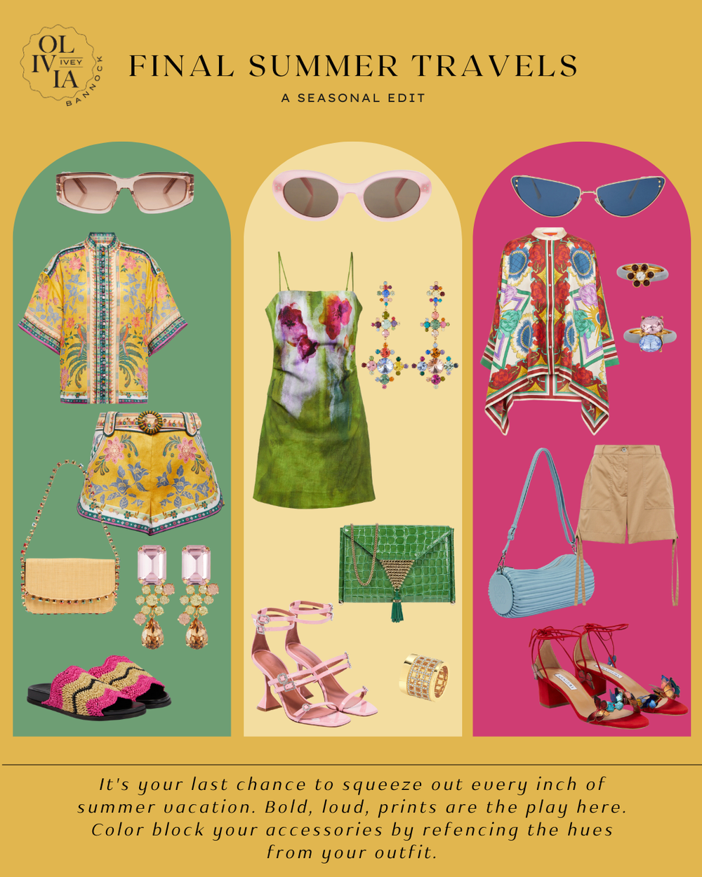 FINAL SUMMER TRAVELS — Olivia Ivey Bannock
