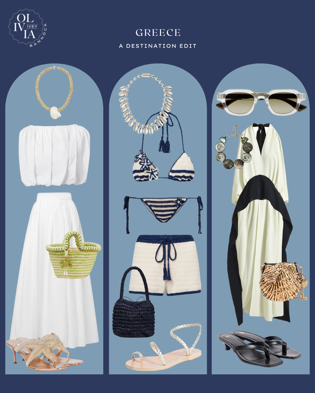 GREECE — Olivia Ivey Bannock