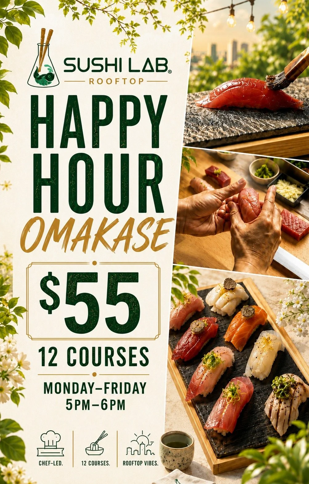 HAPPY HOUR OMAKASE