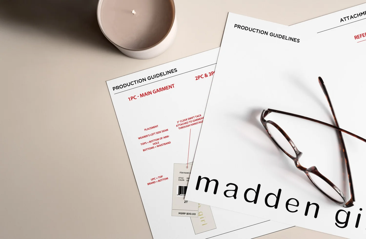 Apparel Production Guidelines for Steve Madden Clothing — WildHive