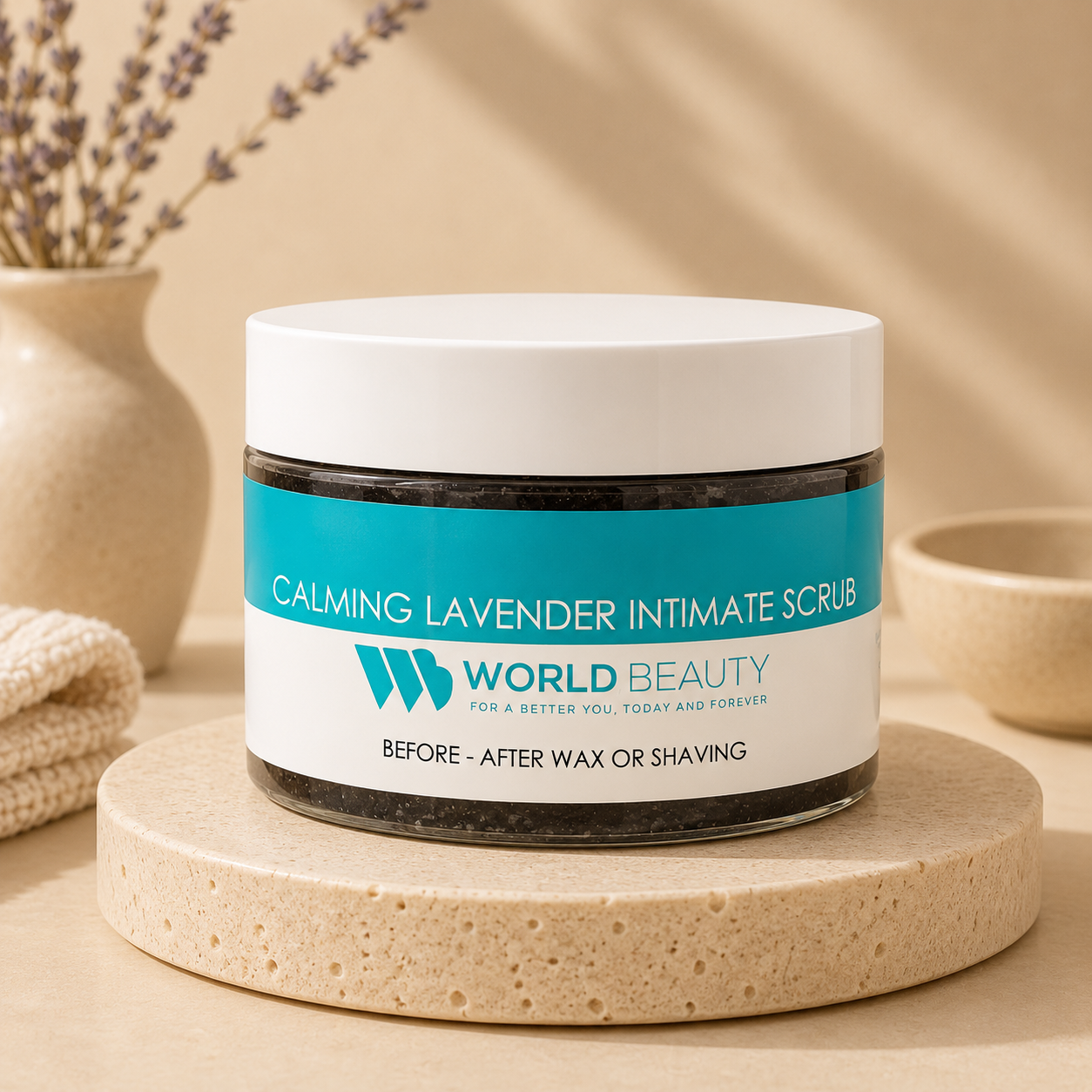 Calming Lavender Intimate Scrub