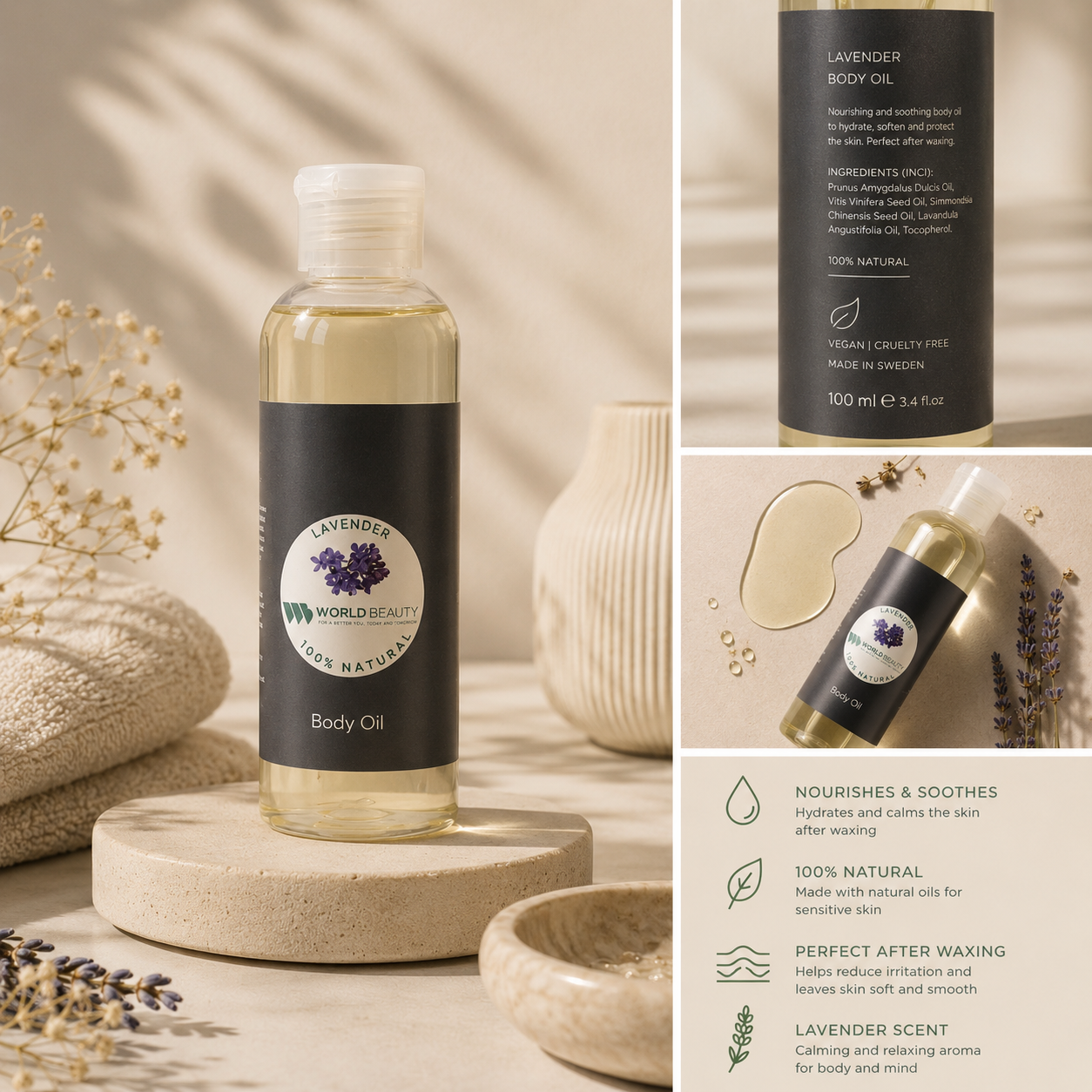 Lavender Body Oil