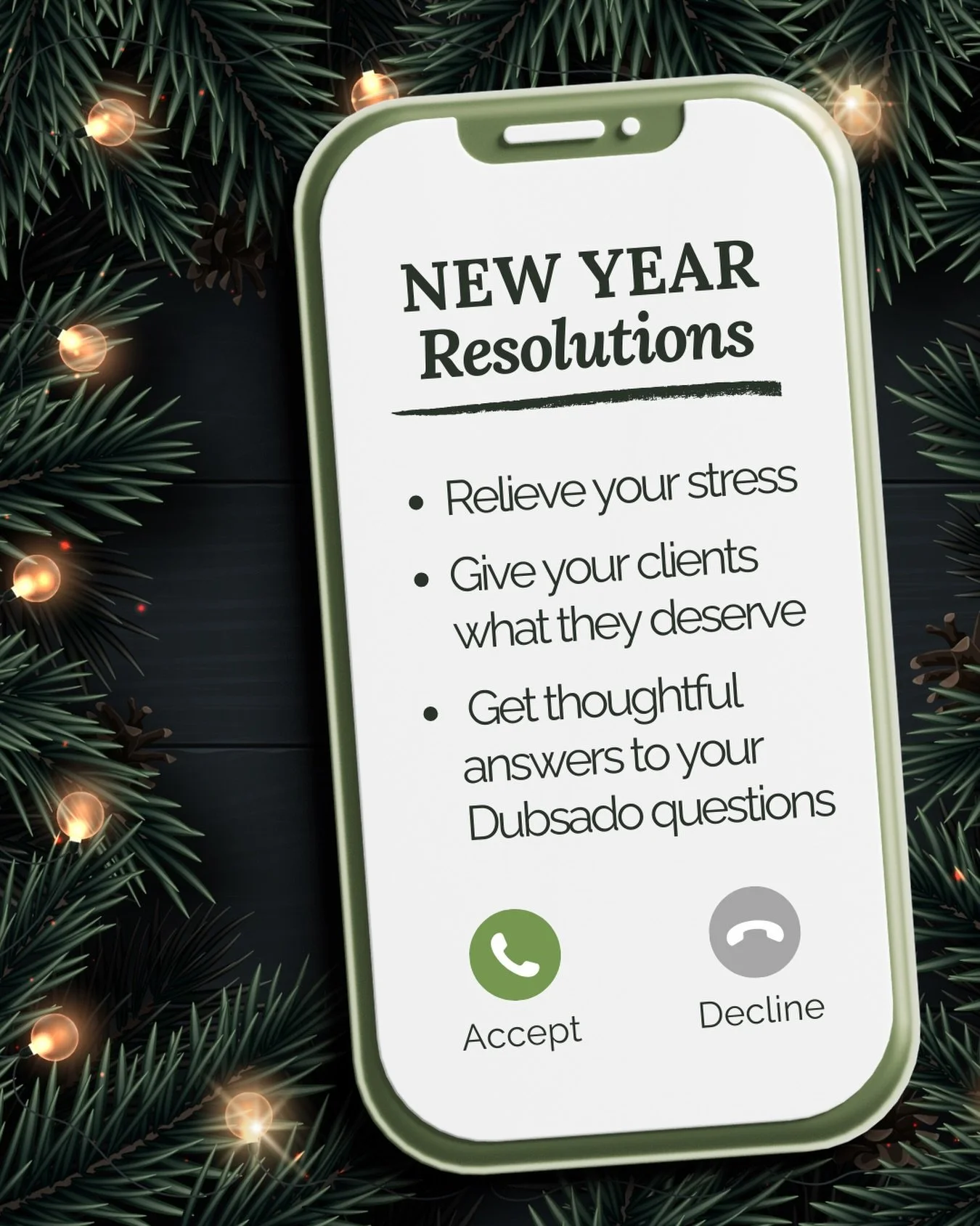 Ready to ring in the new year with more freedom and less stress? 🥂✨

Set a fresh pace for your business with a personalized  @dubsado Strategy Session. As the calendar turns, imagine stepping away for a real break&mdash;confident your client workflo