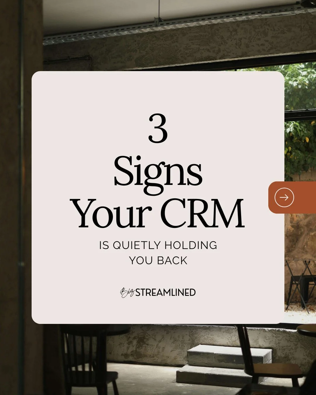 If any of these sound familiar, your systems may be creating more work than they&rsquo;re saving.

1️⃣ You&rsquo;re relying on memory to remember what needs to happen next.
2️⃣ You&rsquo;re sending the same emails or repeating the same tasks manually