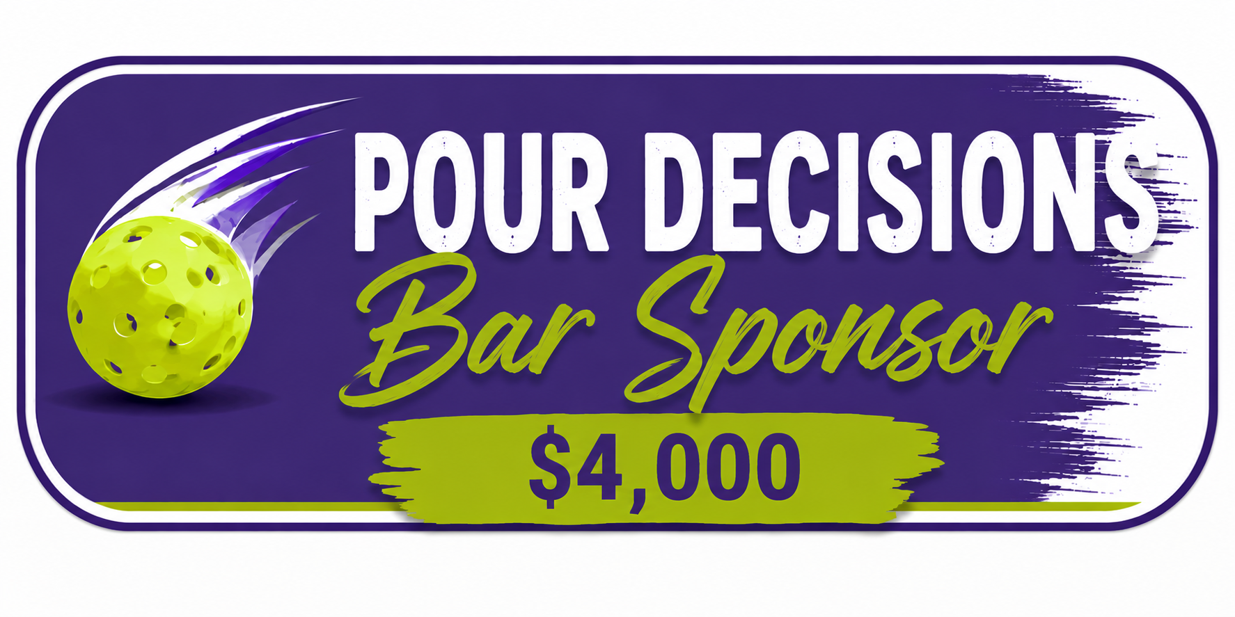Pour Decisions Bar Sponsor
