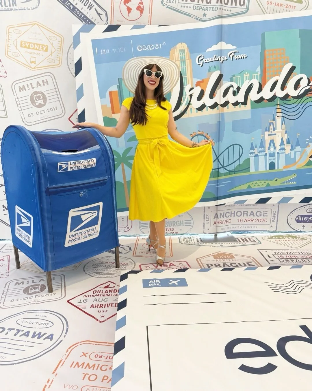 Who says snail mail is boring? 💌
At our Orlando welcome reception, guests picked a custom postcard, wrote a note to someone special, and dropped it in our mailbox to be sent out after the event&mdash;because the best moments deserve to travel a litt